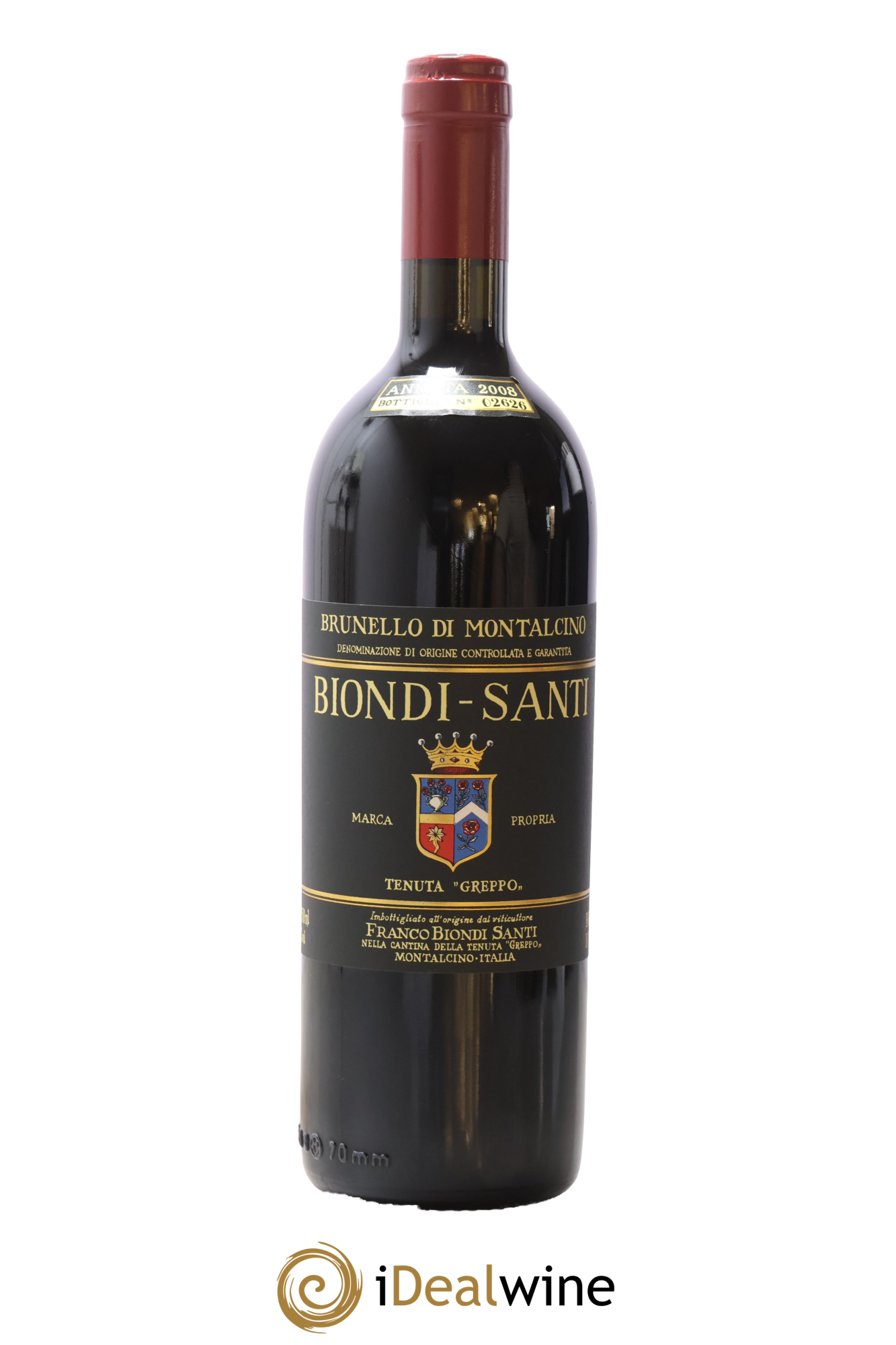Brunello di Montalcino DOCG Biondi-Santi Tenuta Greppo 2008 - Lot of 1 bottle - 0