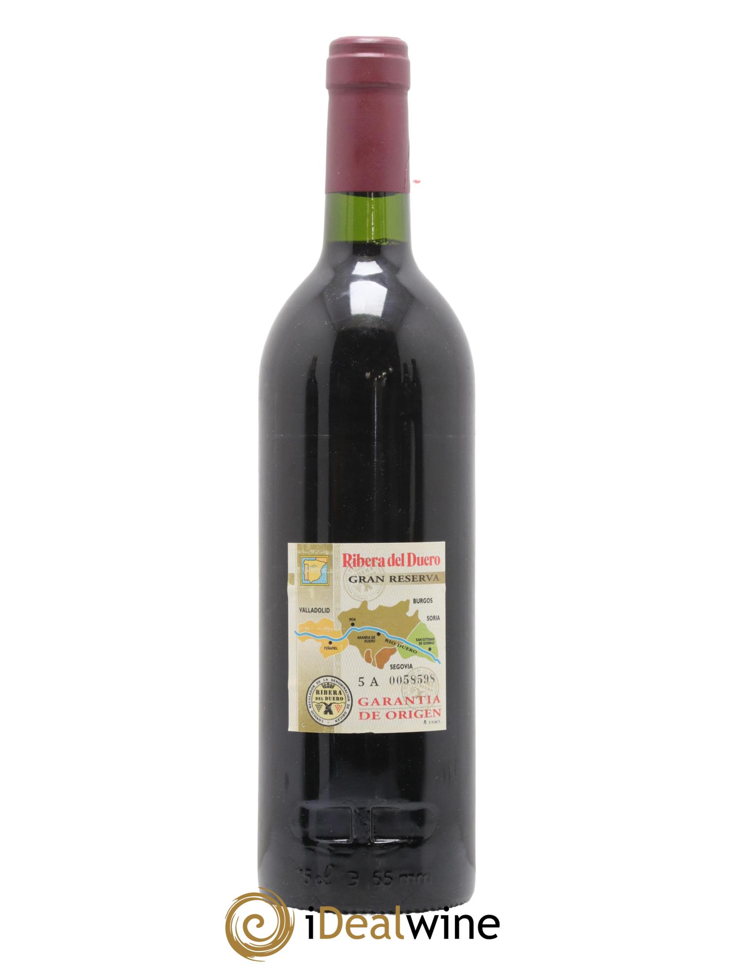 Ribera Del Duero DO Vega Sicilia Unico Famille Alvarez  1990 - Posten von 1 Flasche - 1