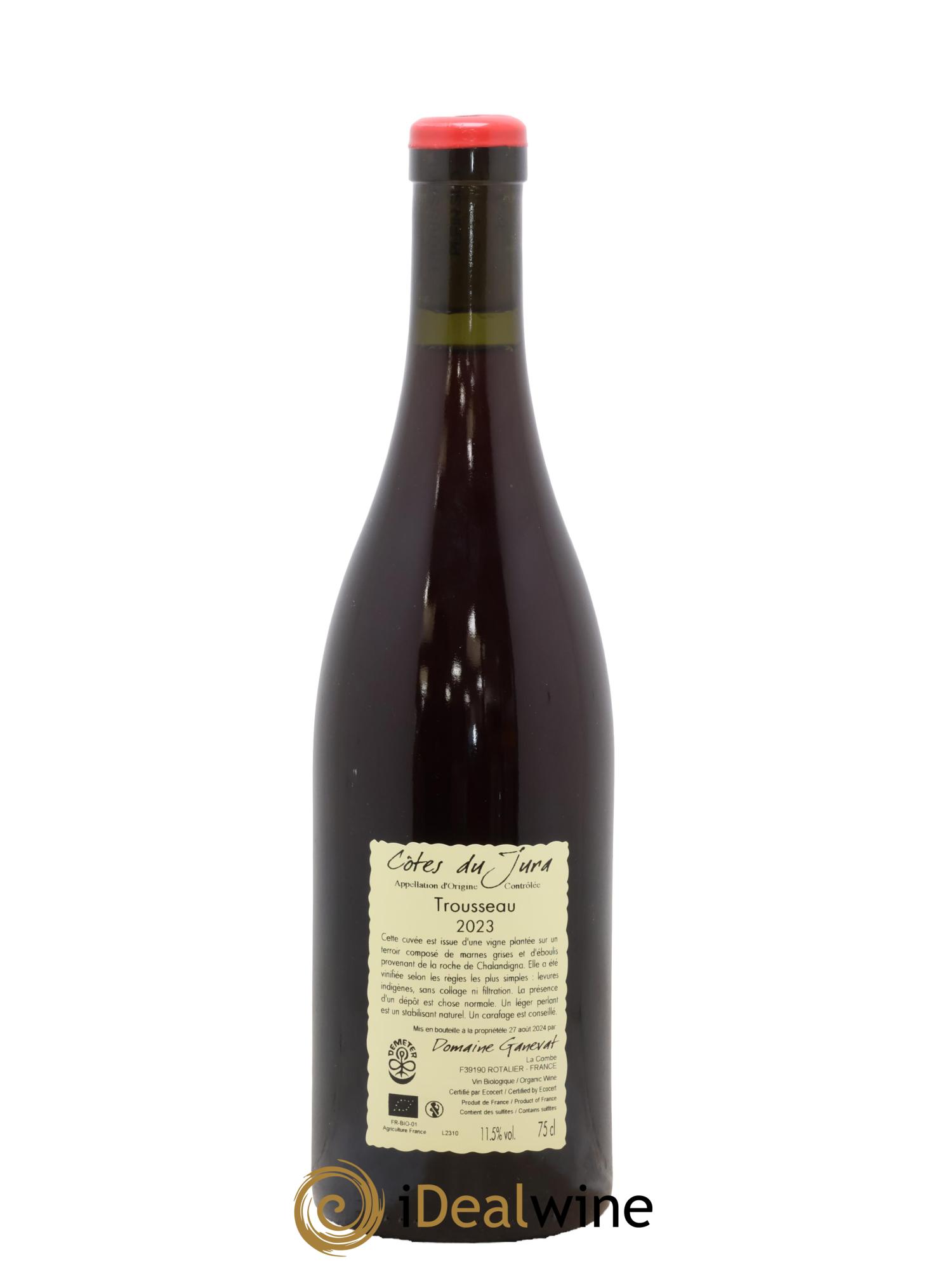 Côtes du Jura Plein Sud Jean-François Ganevat (Domaine) 2023 - Lot de 1 bouteille - 1