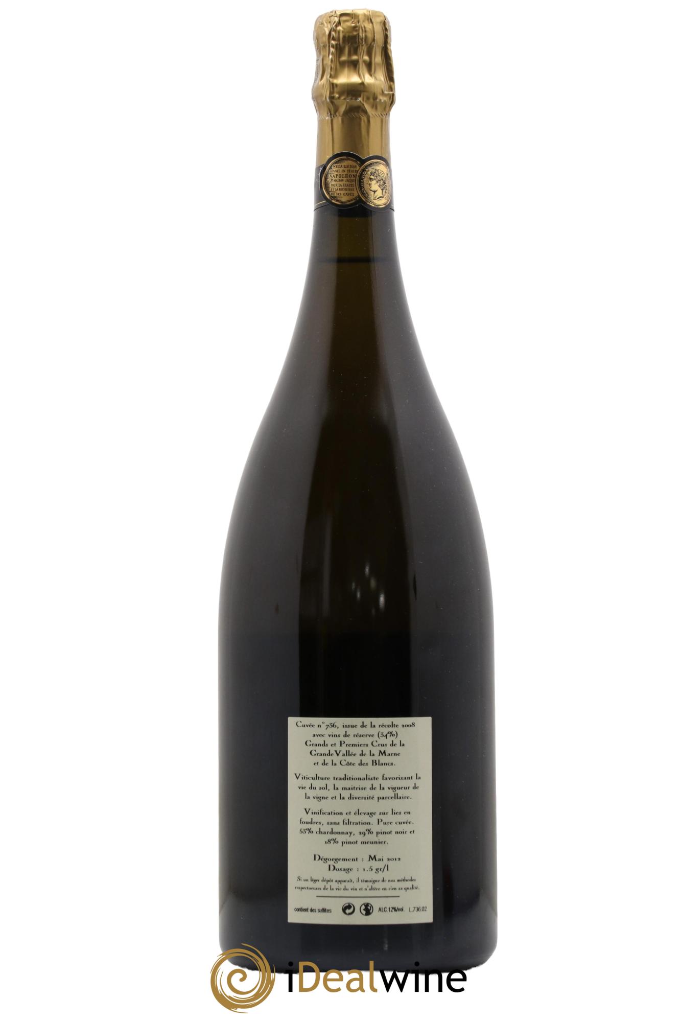 Cuvée 736 Jacquesson - Posten von 1 Magnum - 1