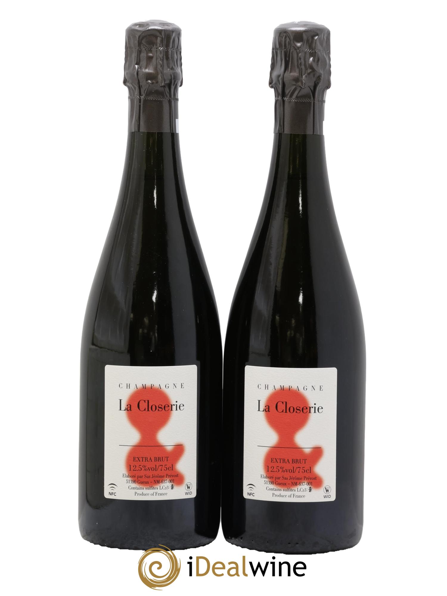 La Closerie Jérôme Prévost - Posten von 2 Flaschen - 0