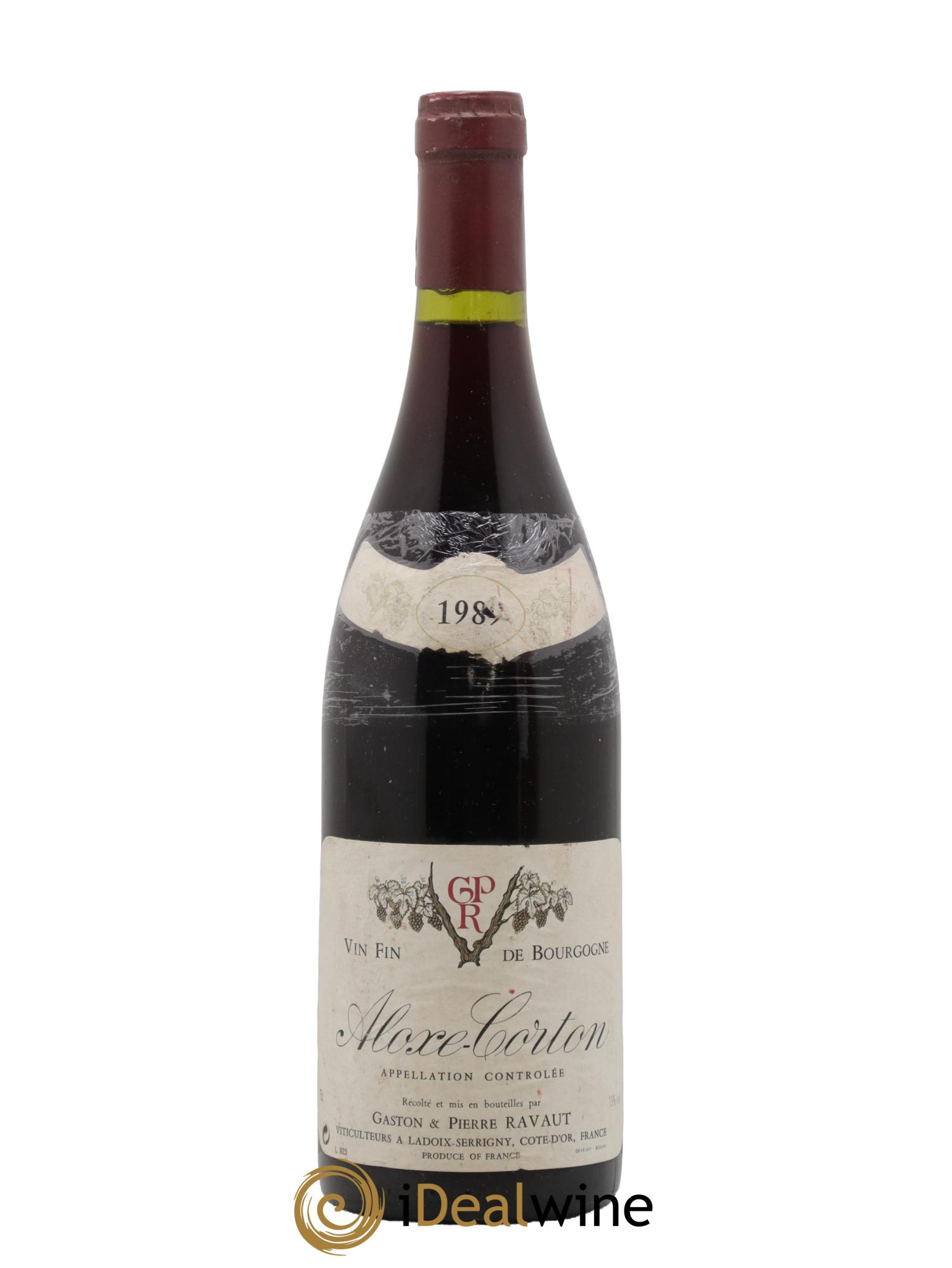 Aloxe-Corton Gaston et Pierre Ravaut 1989 - Lot de 1 bouteille - 0