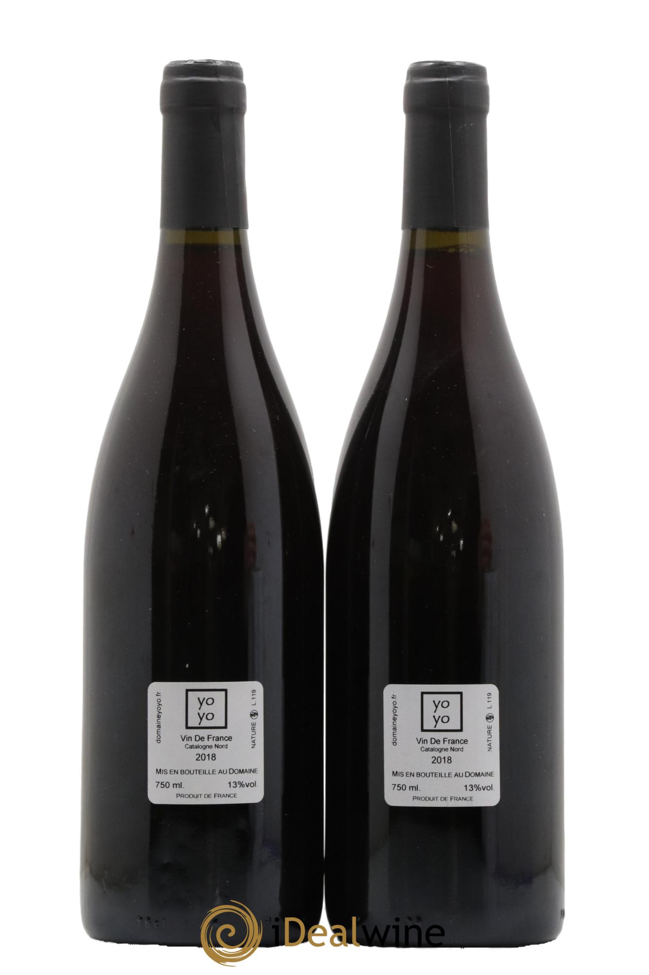 Vin de France La Tranchée Domaine Yoyo 2018 - Lot de 2 bouteilles - 1