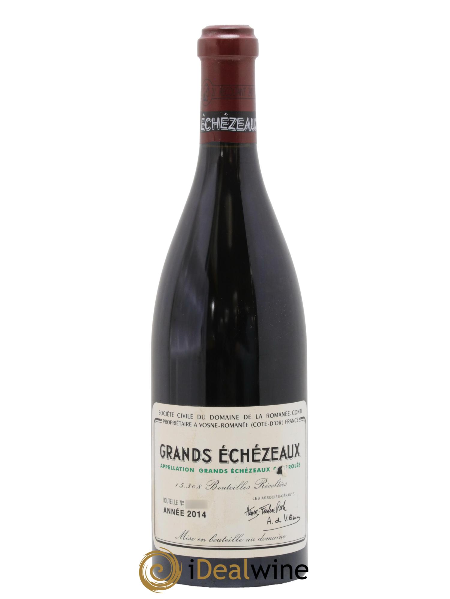 Grands-Echezeaux Grand Cru Domaine de la Romanée-Conti 2014 - Lot de 1 bouteille - 1