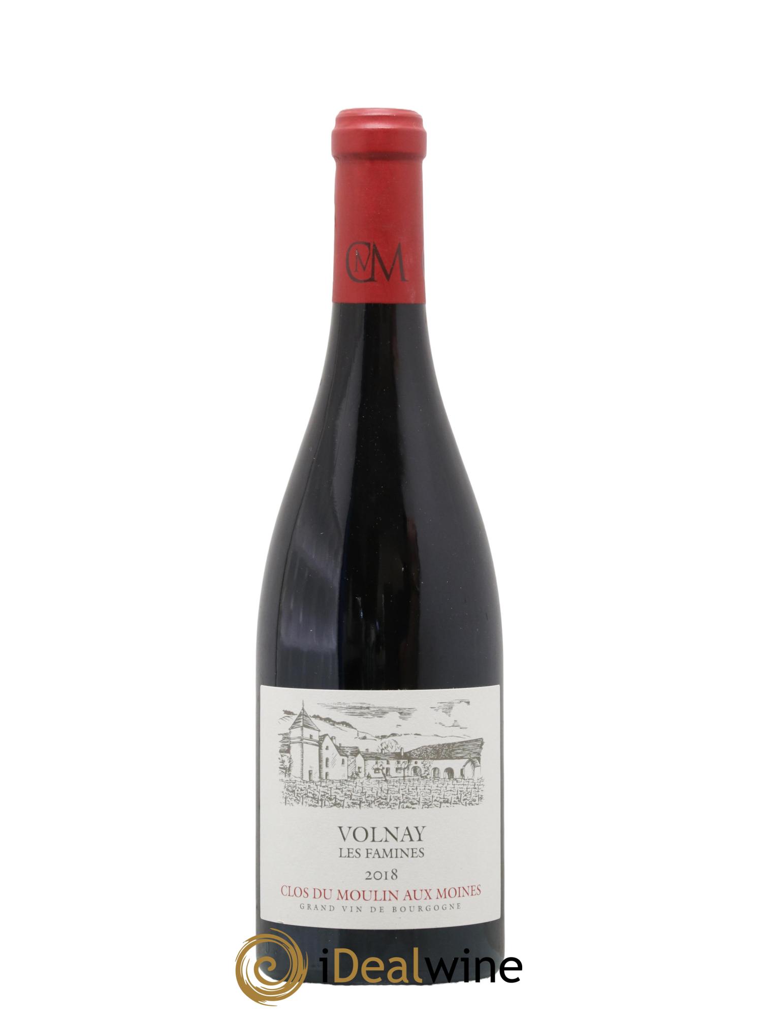 Volnay Les Famines Clos du Moulin aux Moines 2018 - Lot de 1 bouteille - 0