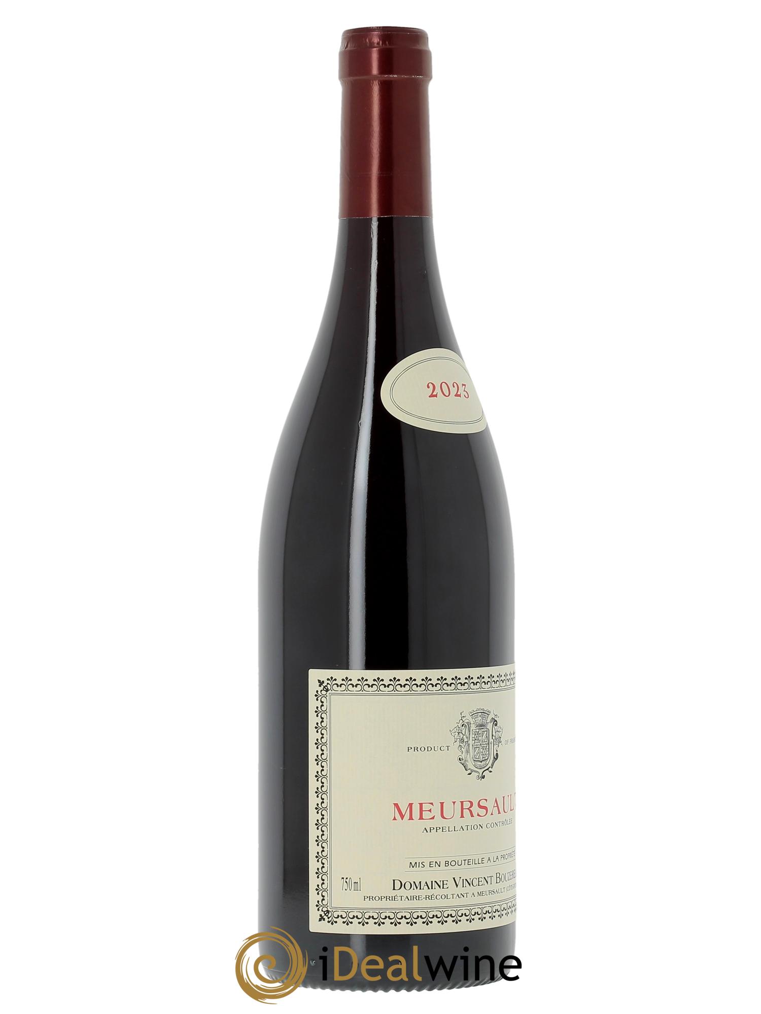 Meursault Vincent Bouzereau (Domaine)  2023 - Posten von 1 Flasche - 2