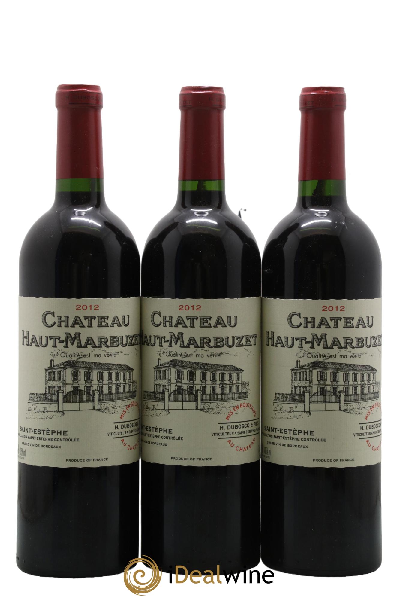 Château Haut Marbuzet 2012 - Lot de 12 bouteilles - 4