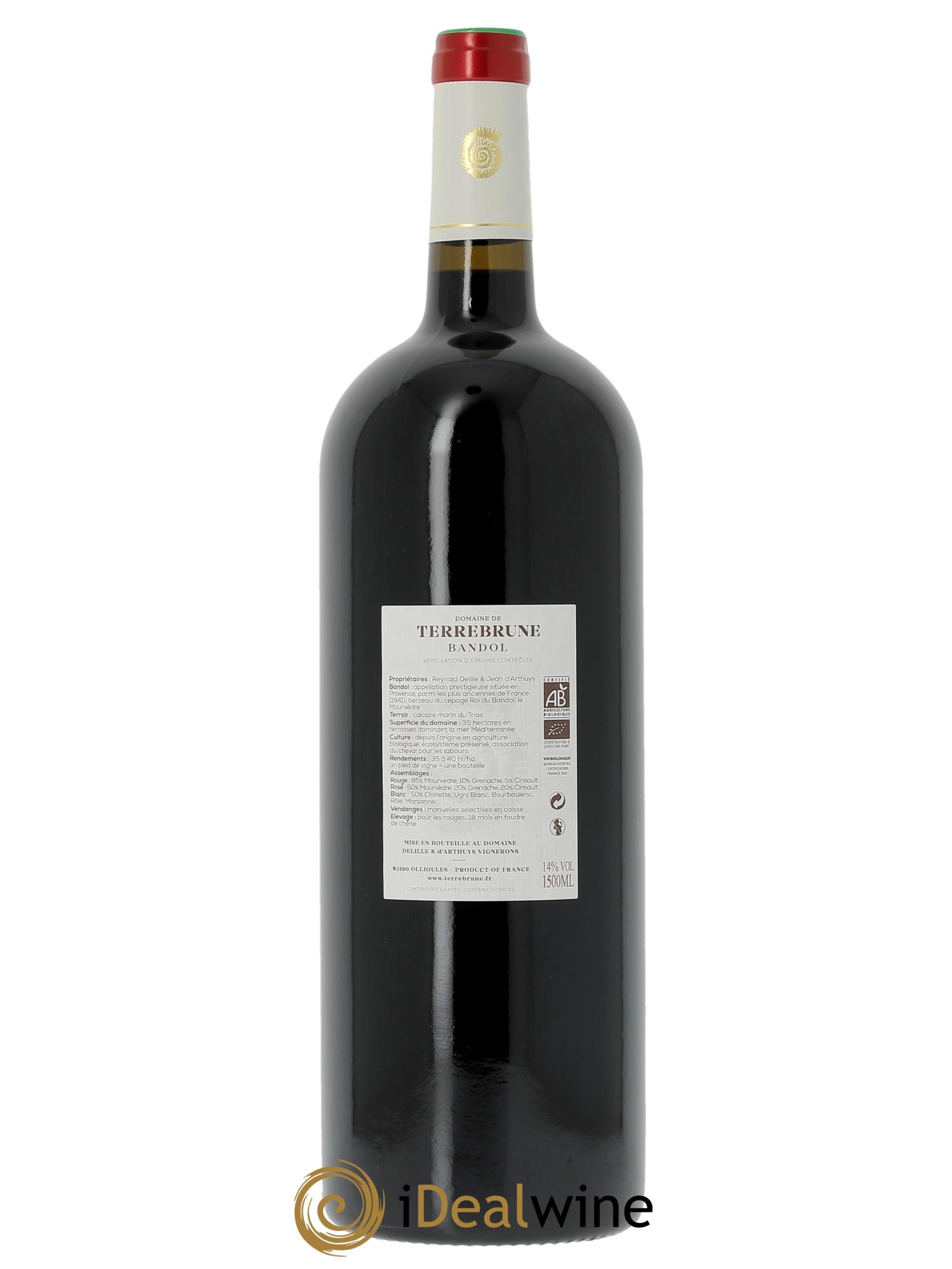 Bandol Terrebrune (Domaine de)  2020 - Posten von 1 Magnum - 1