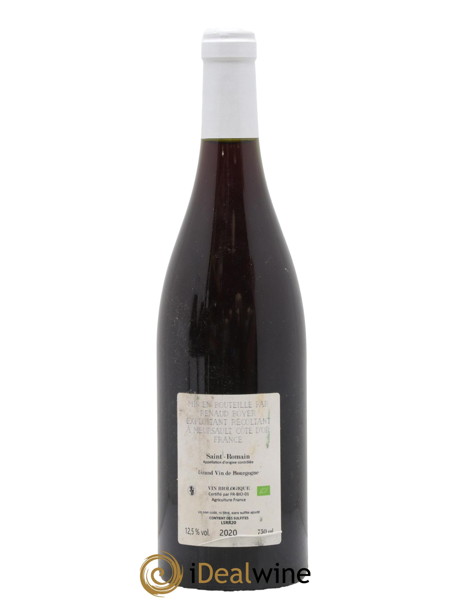 Saint-Romain Renaud Boyer 2020 - Lot de 1 bouteille - 1