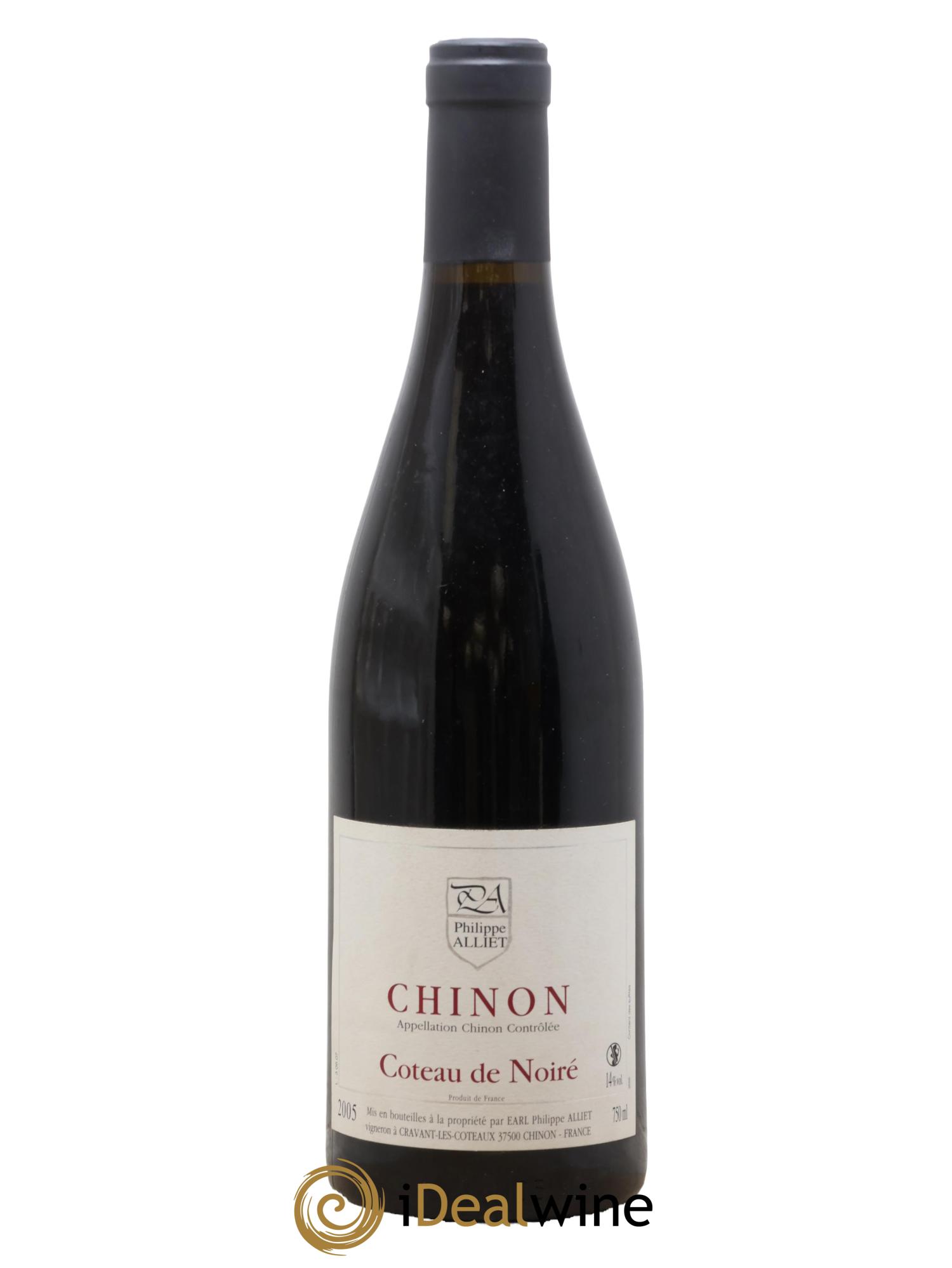 Chinon Coteau de Noiré Philippe Alliet 2005 - Posten von 1 Flasche - 0