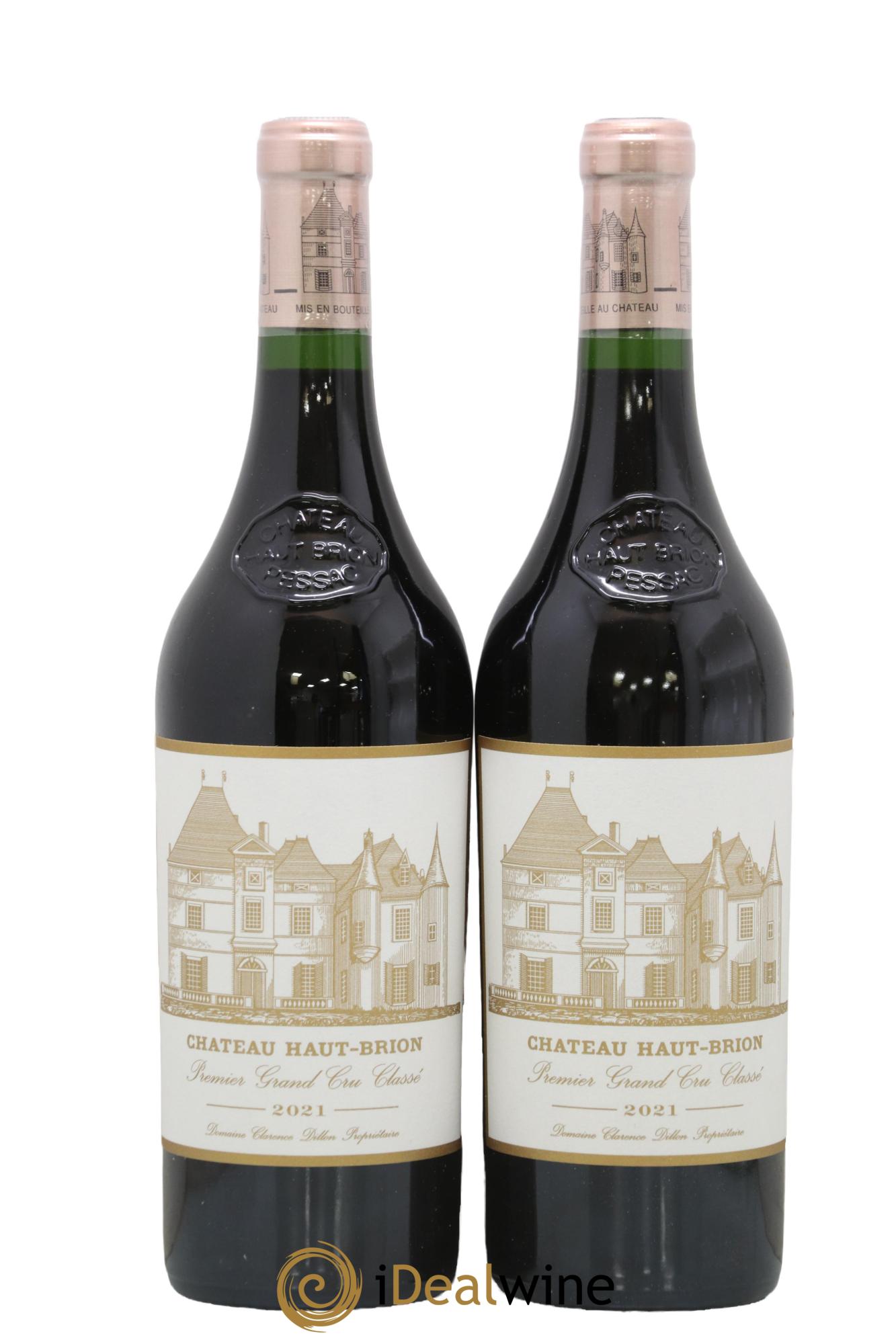 Château Haut Brion 1er Grand Cru Classé  2021 - Lotto di 2 bottiglie - 0