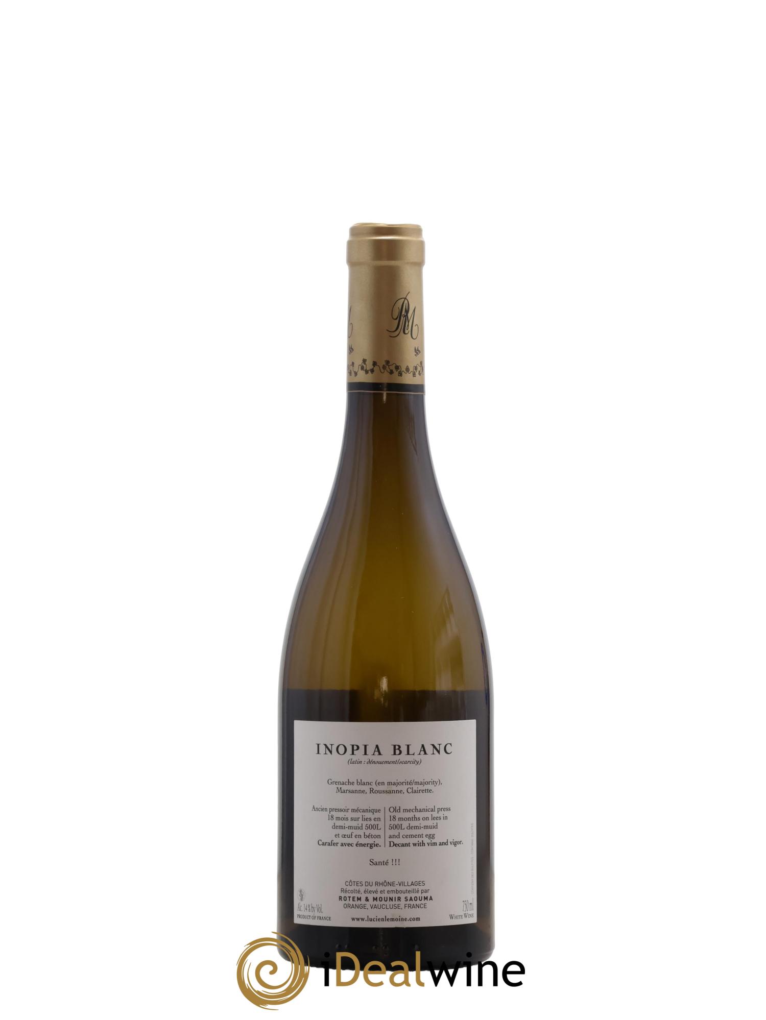 Côtes-du-Rhône Inopia Rotem & Mounir Saouma  2022 - Lotto di 1 bottiglia - 1