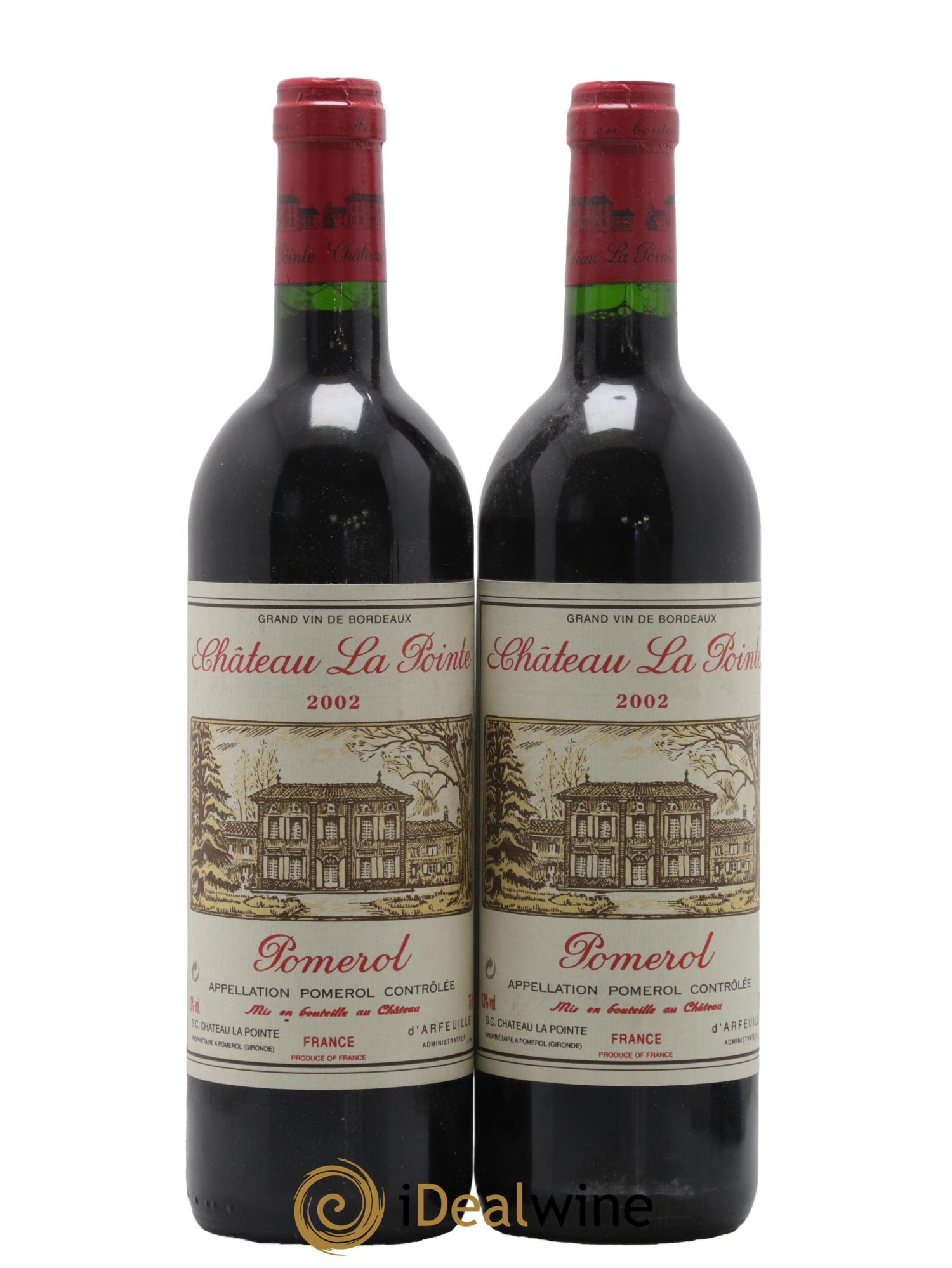 Château la Pointe 2002 - Posten von 2 Flaschen - 0