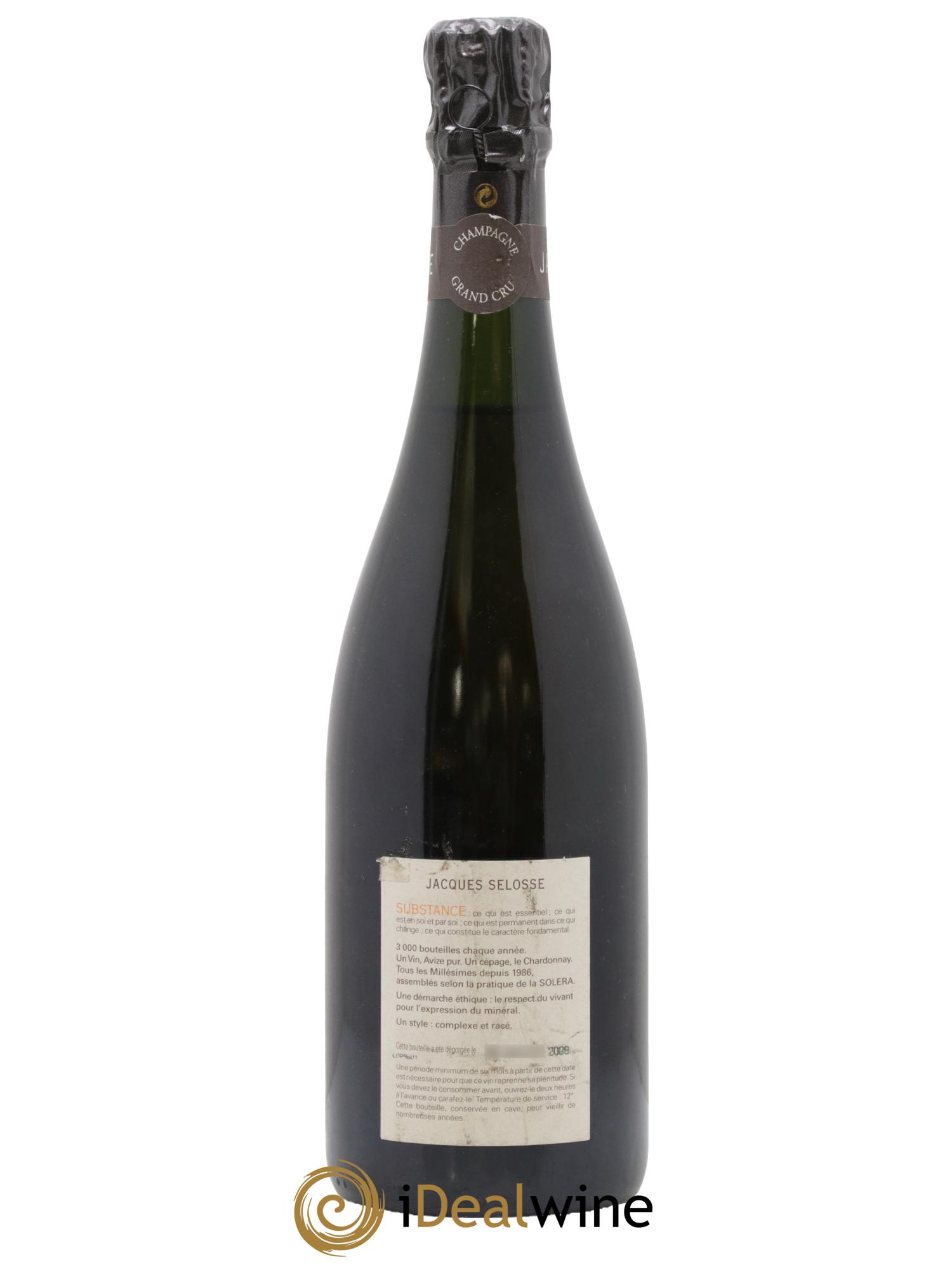Substance Jacques Selosse - Lot de 1 bouteille - 1