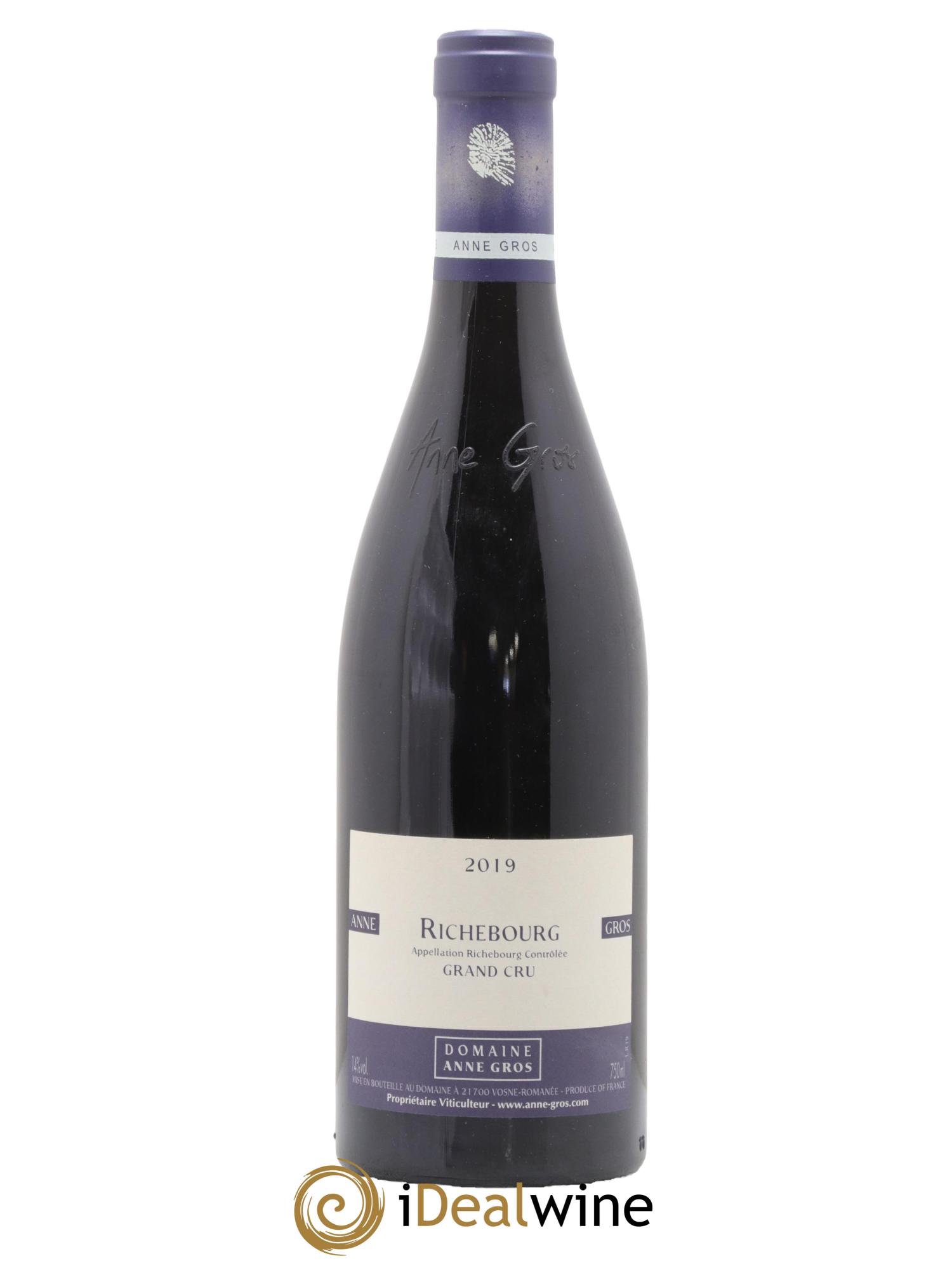 Richebourg Grand Cru Anne Gros 2019 - Posten von 1 Flasche - 0
