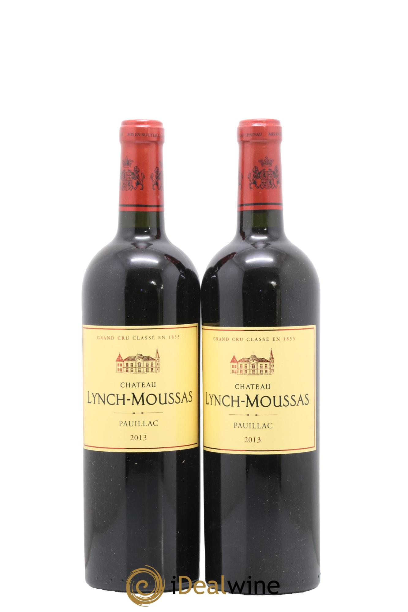 Château Lynch Moussas 5ème Grand Cru Classé 2013 - Lot de 2 bouteilles - 0