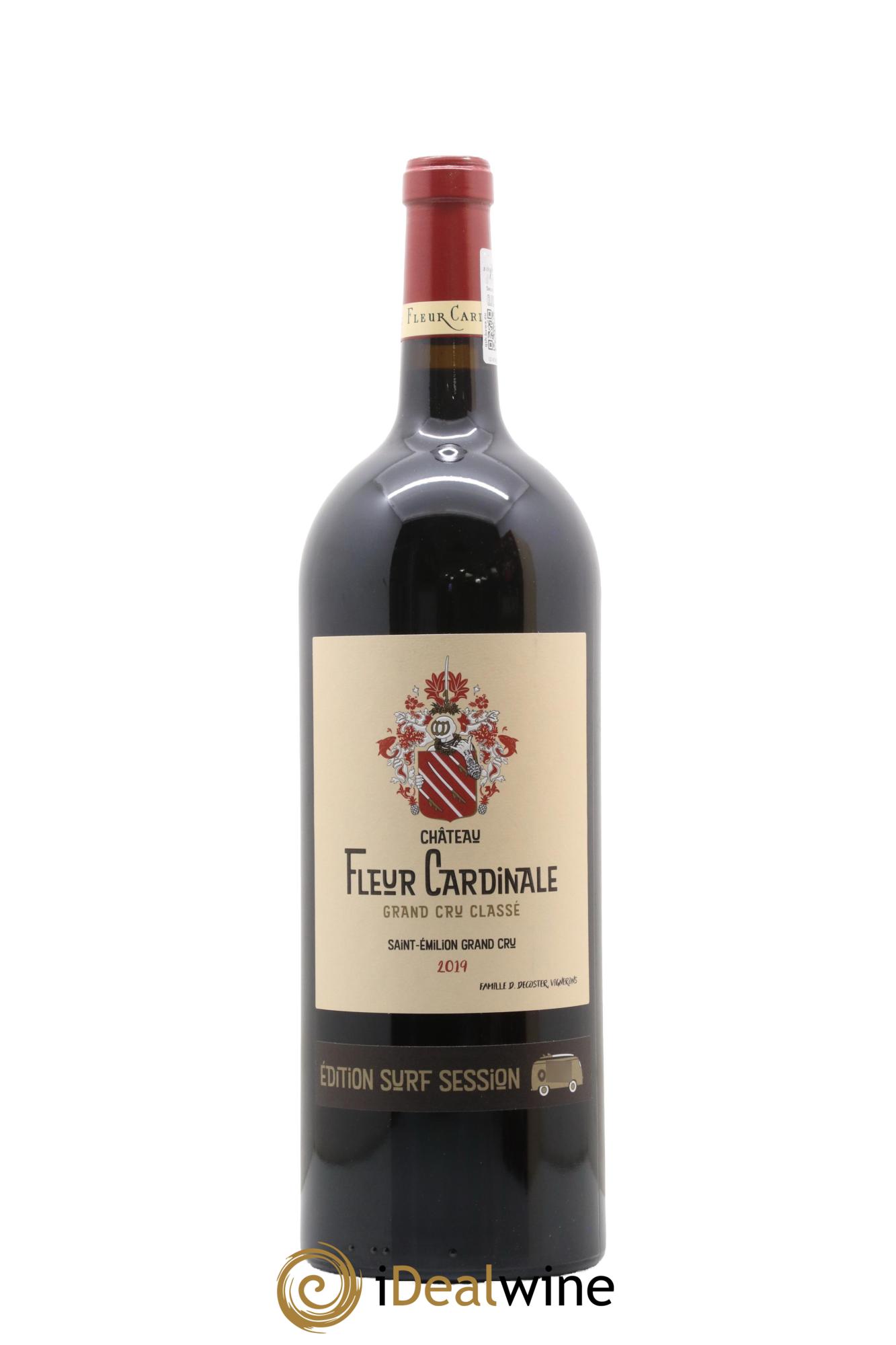 Château Fleur Cardinale - Edition Collector Surf Session 2019 - Lot de 1 magnum - 1