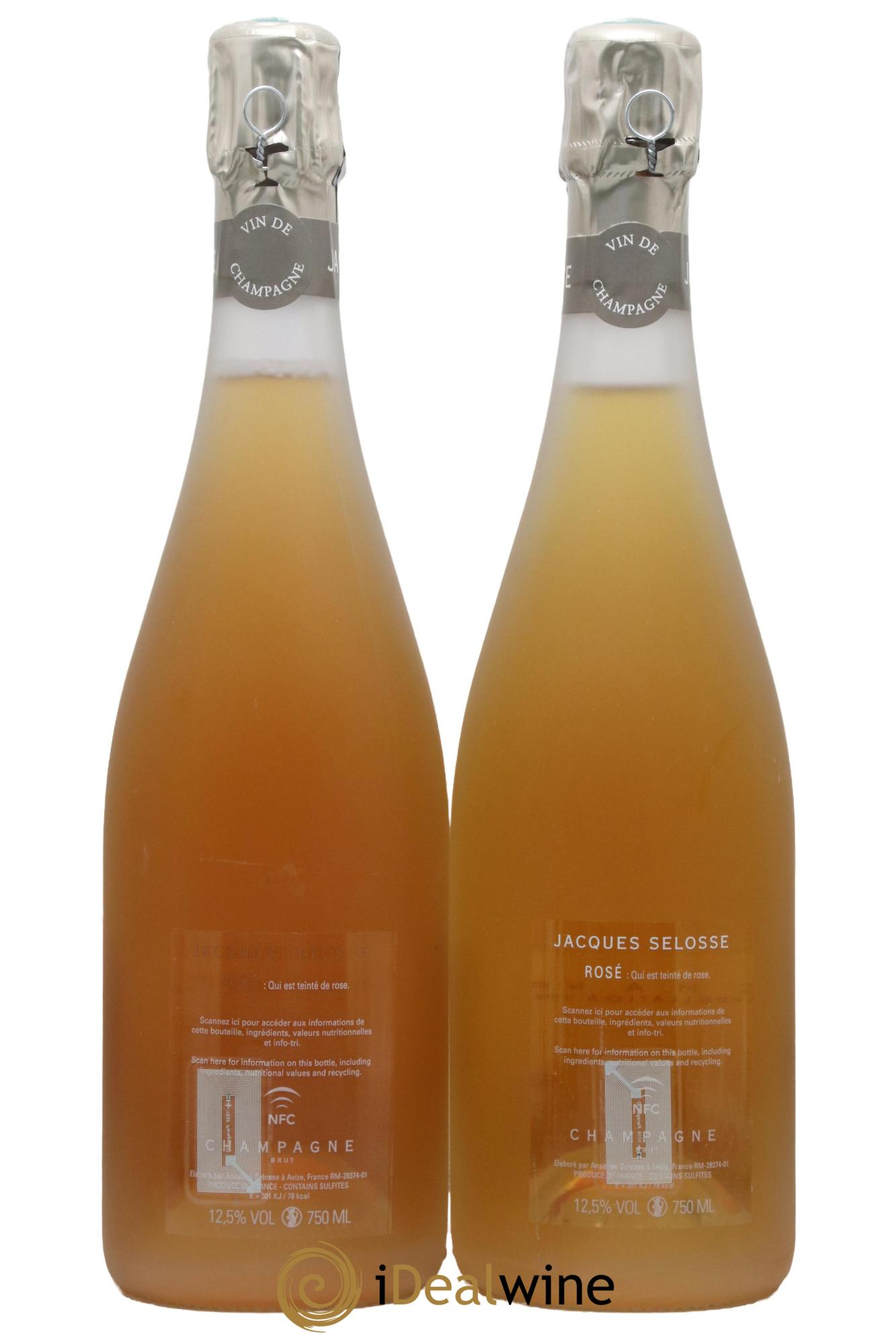 Rosé Brut Jacques Selosse - Lot of 2 bottles - 1