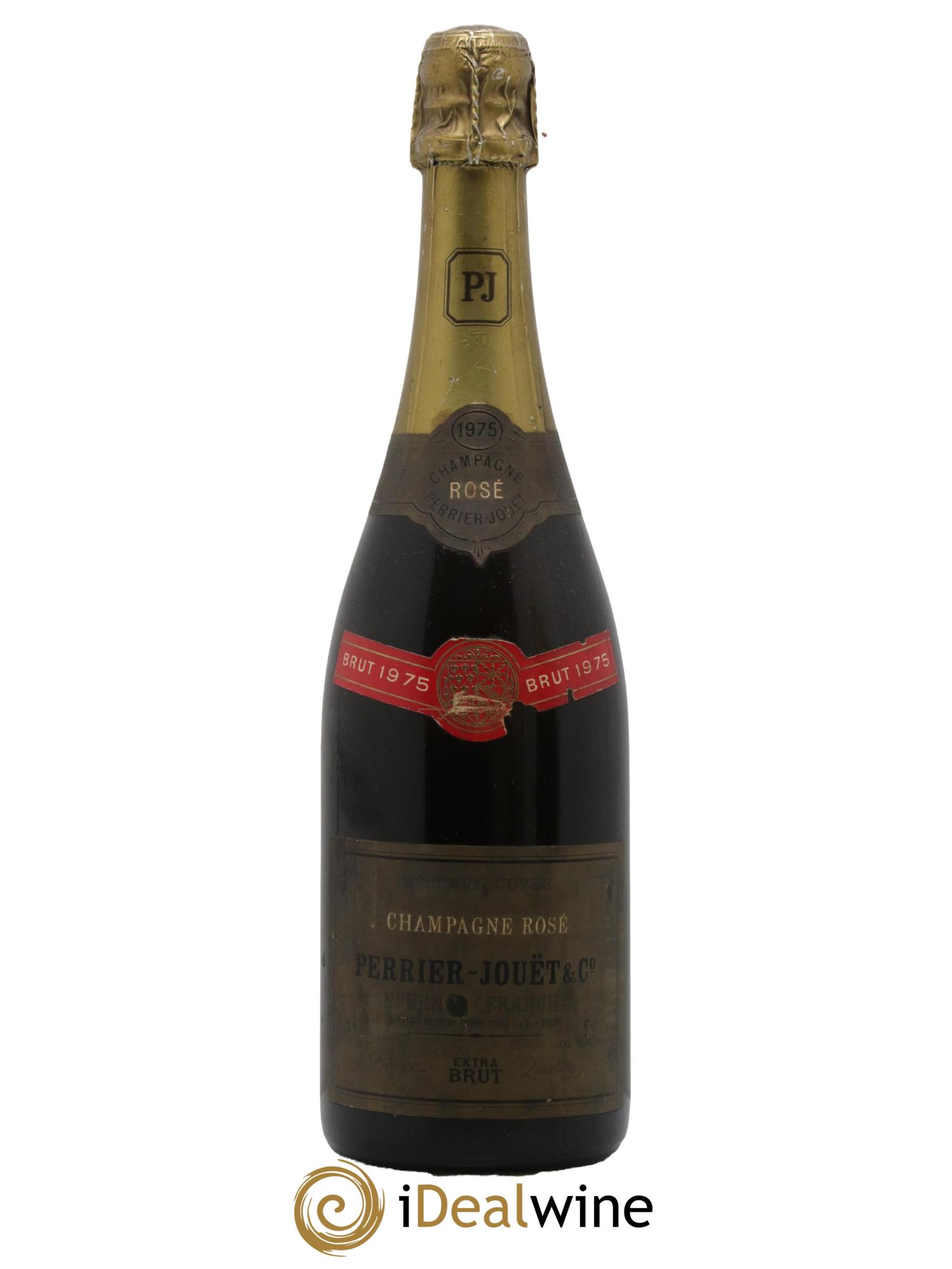 Champagne - Extra Brut Perrier Jouet 1975 - Lotto di 1 bottiglia - 0