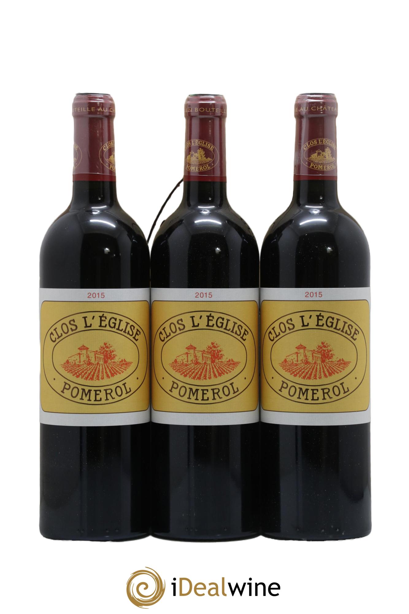 Clos l'Eglise 2015 - Lot de 3 bouteilles - 0