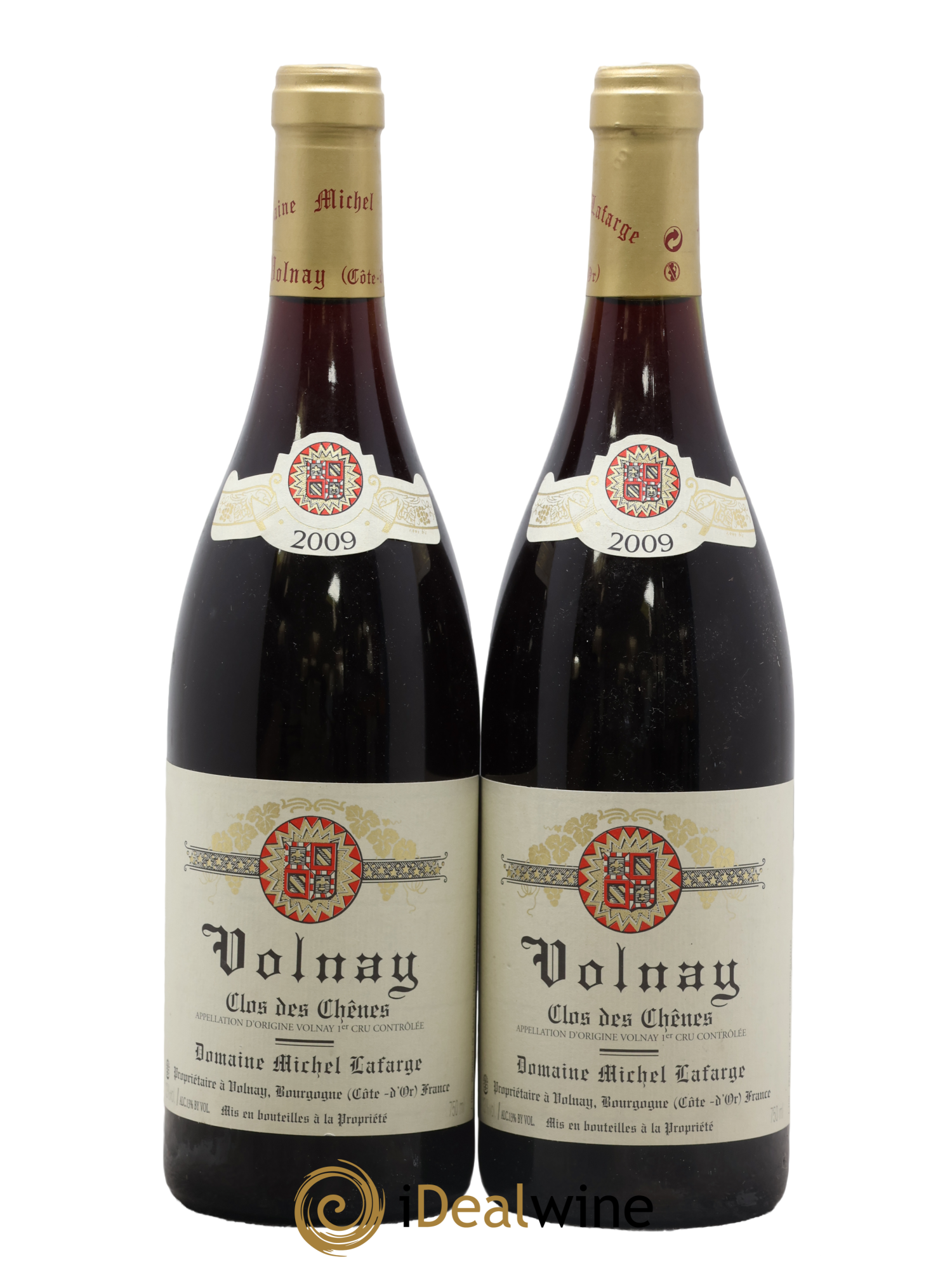 Volnay 1er Cru Clos des Chênes Lafarge (Domaine) 2009 - Lot of 2 bottles - 0