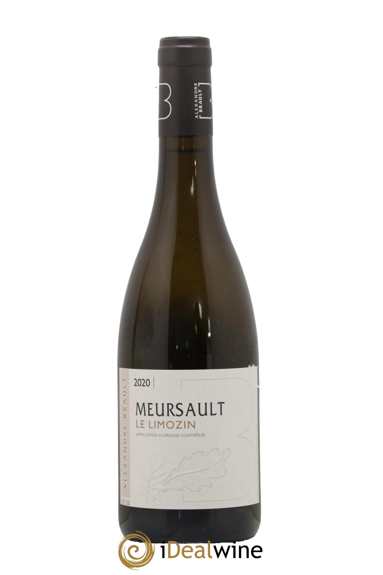 Meursault Les Limozins Alexandre Brault 2020 - Lot de 1 bouteille - 0