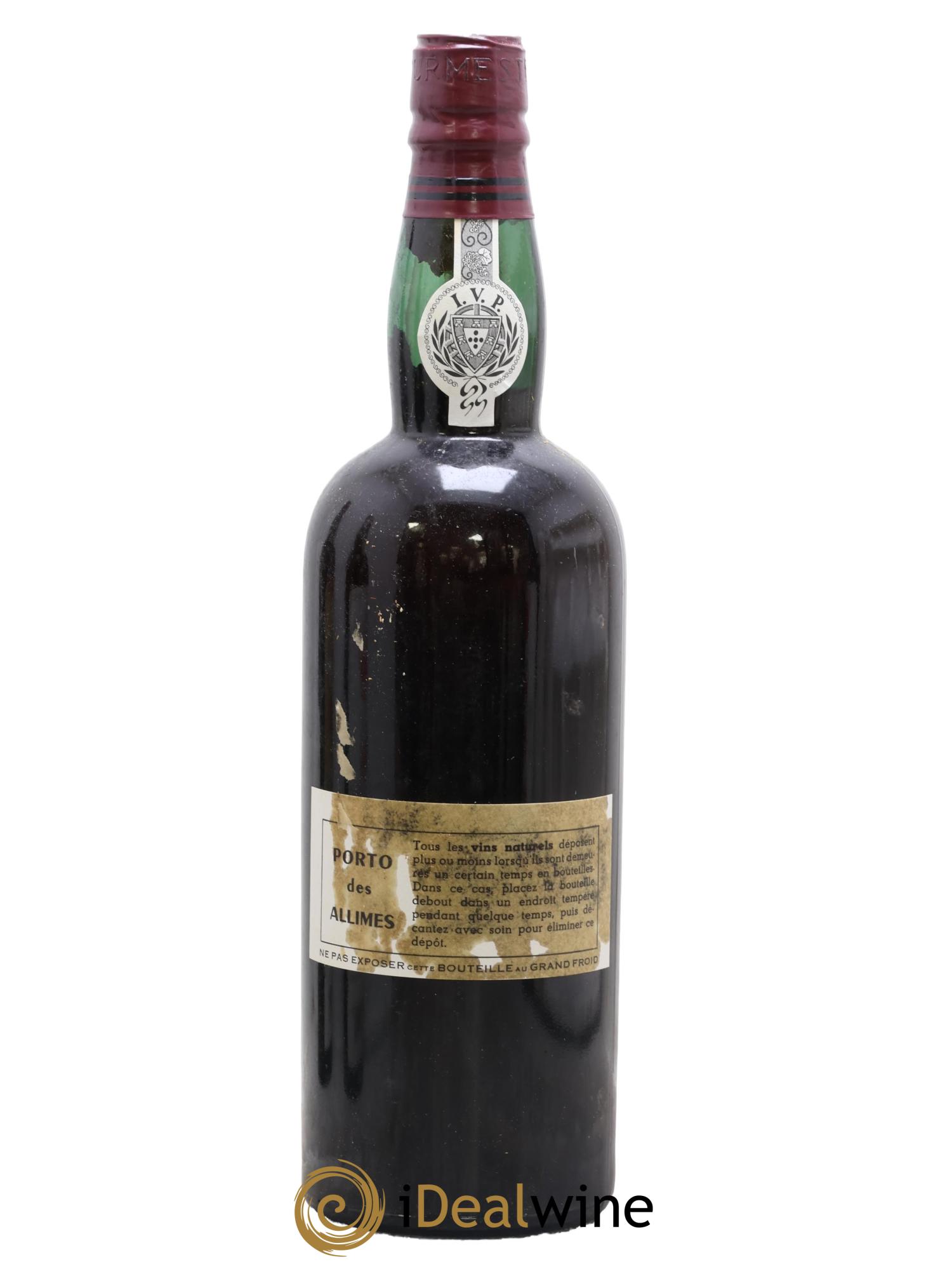 Porto Allimes Burmester 1920 - Lot de 1 bouteille - 1