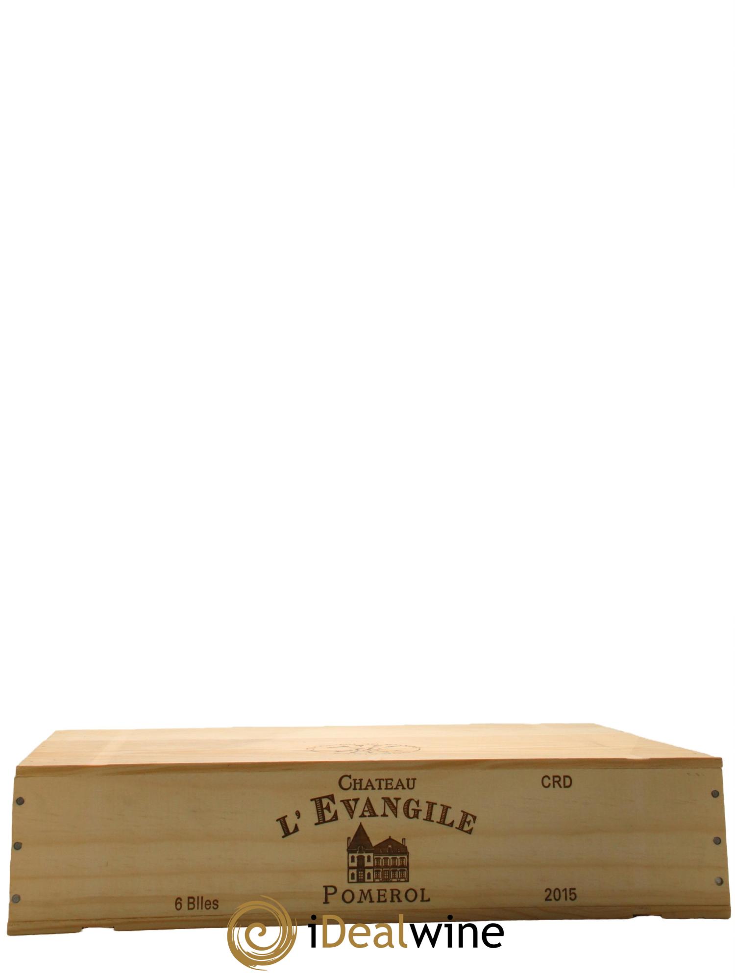 Château l' Évangile 2015 - Lot of 6 bottles - 5