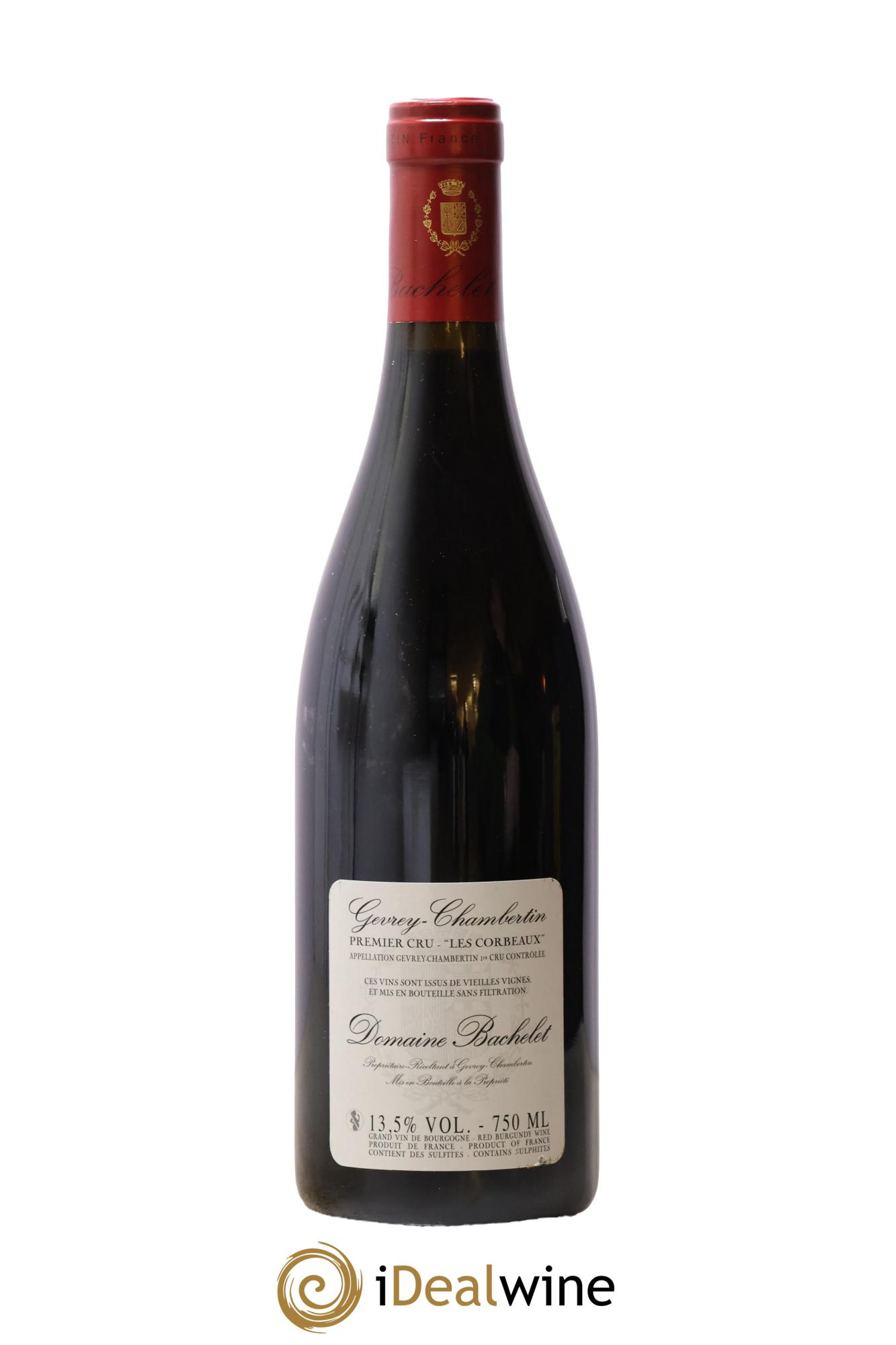 Gevrey-Chambertin 1er Cru Les Corbeaux Vieilles Vignes Denis Bachelet (Domaine) 2019 - Lot de 1 bouteille - 1