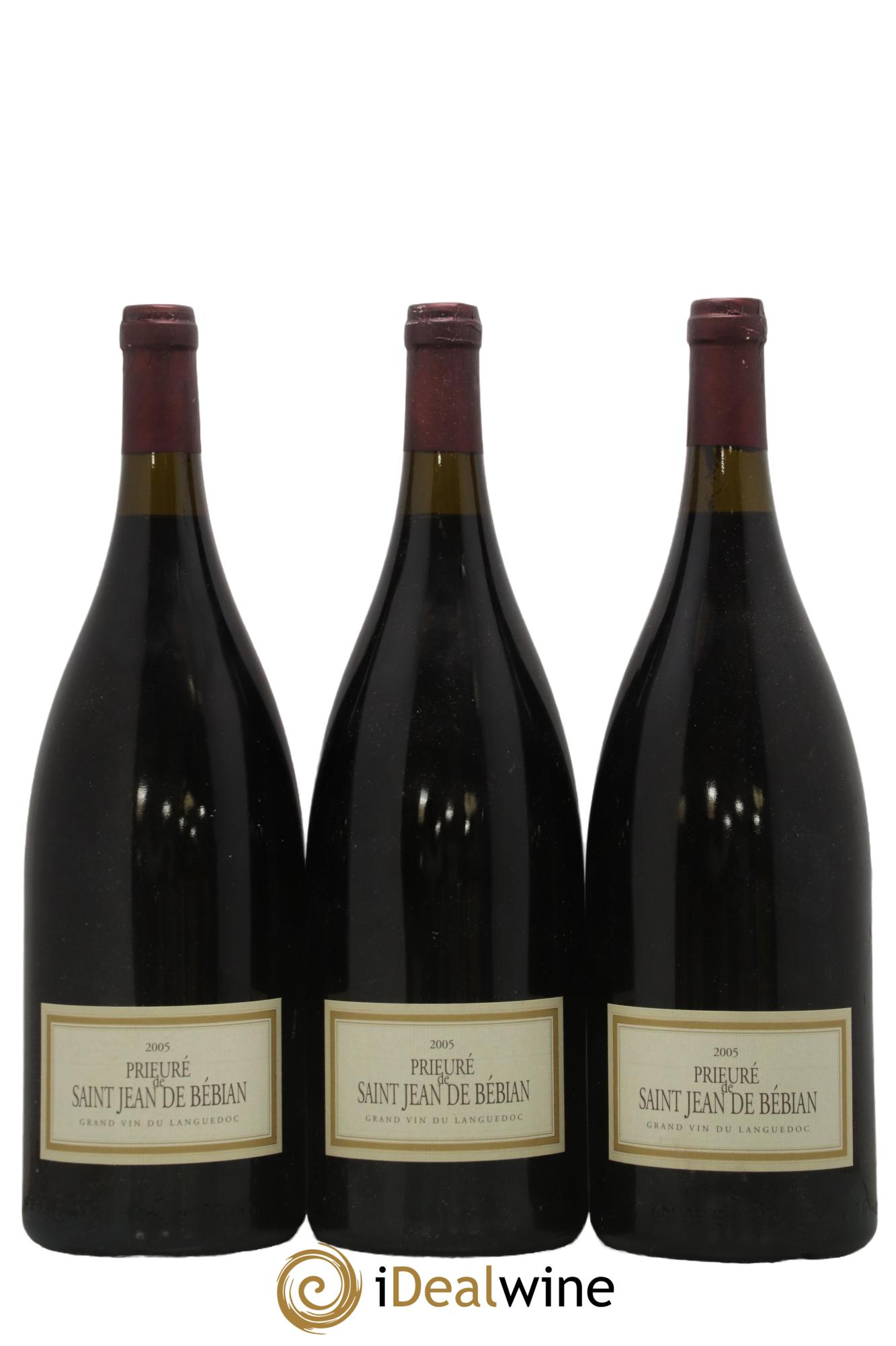 Coteaux du Languedoc Prieuré St-Jean de Bébian 2005 - Lot de 3 magnums - 0