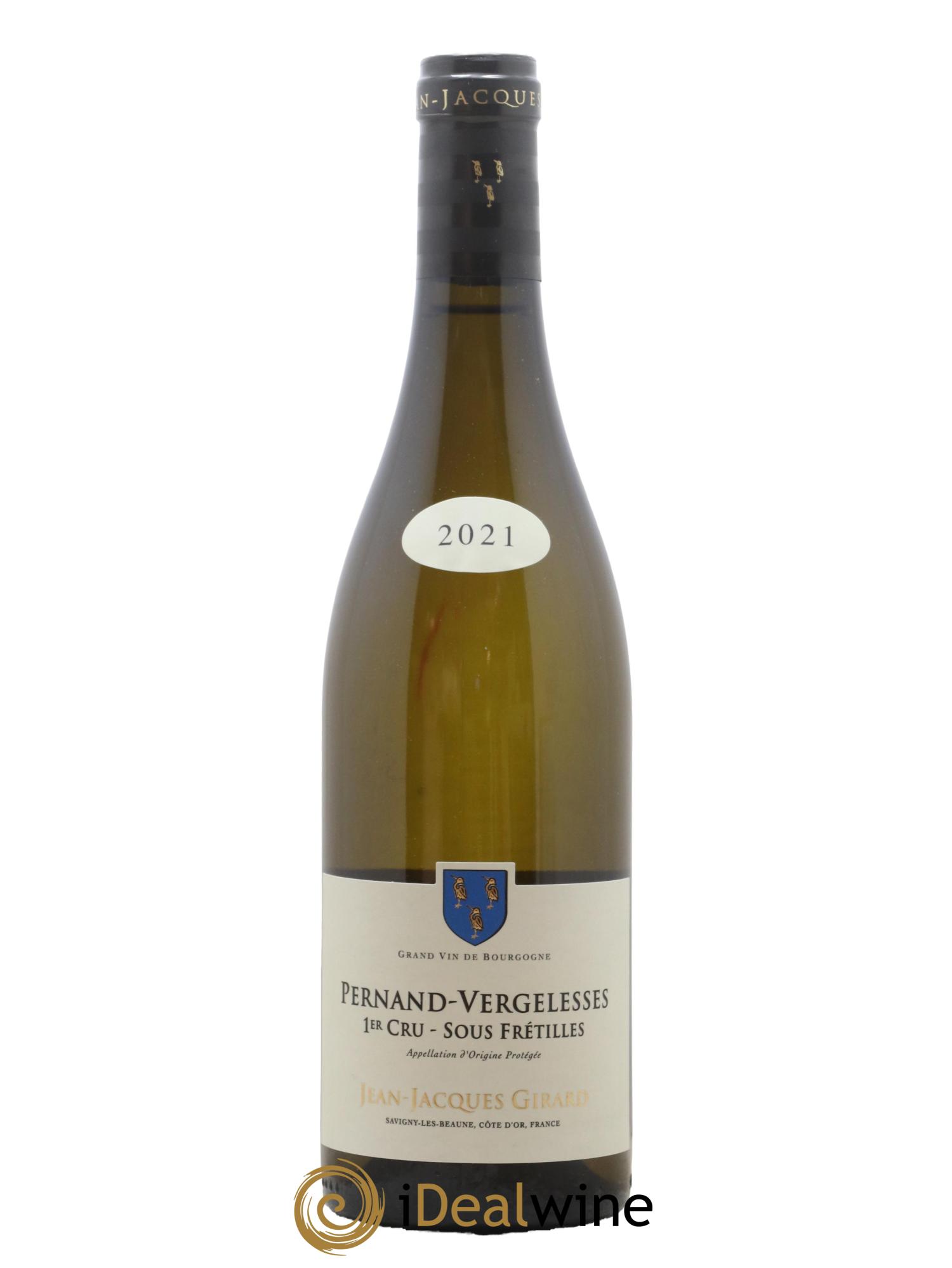 Pernand-Vergelesses 1er Cru Sous Fretilles Jean Jacques Girard 2021 - Lot de 1 bouteille - 0