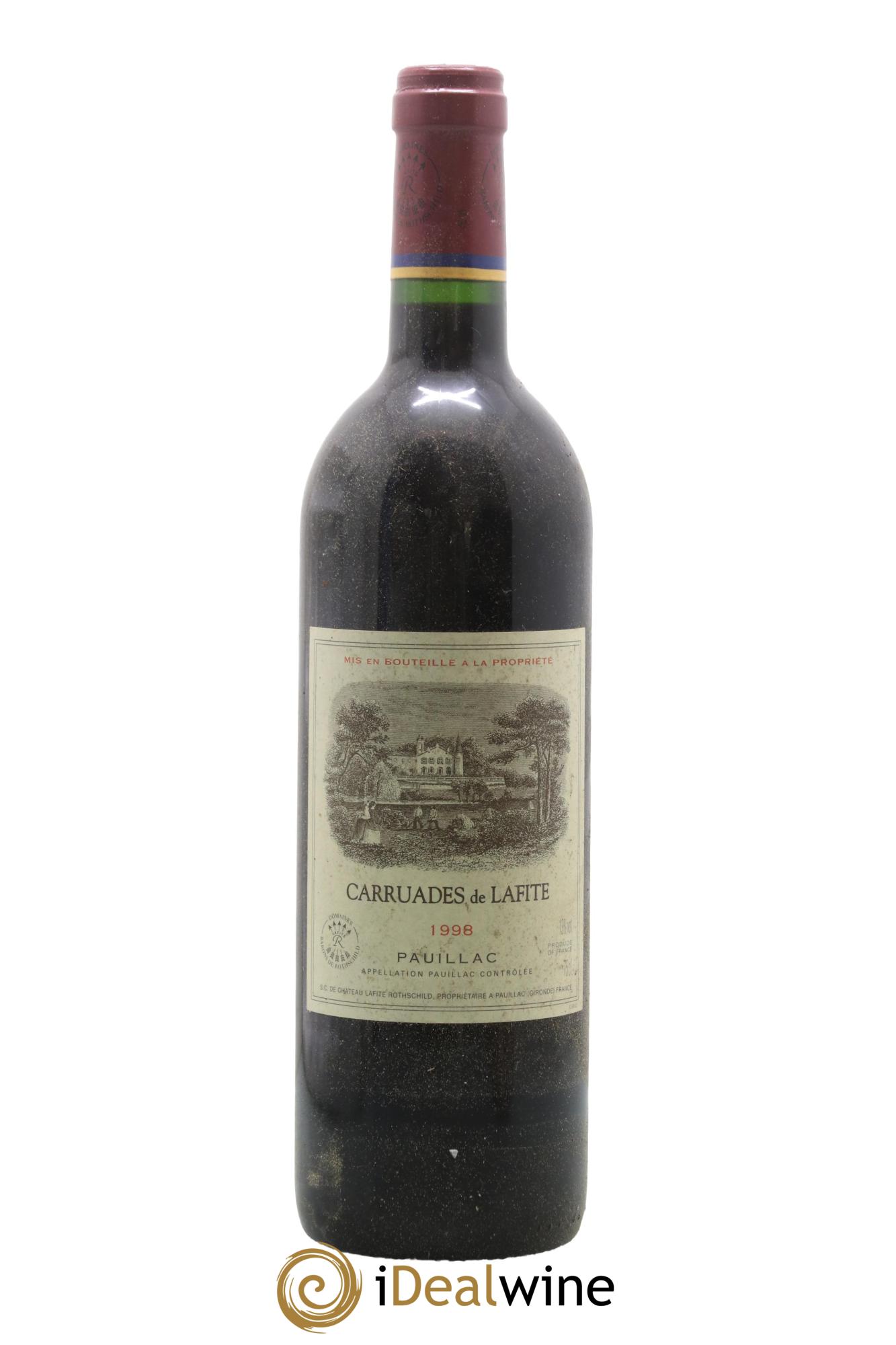 Carruades de Lafite Rothschild Second Vin 1998 - Lotto di 1 bottiglia - 0