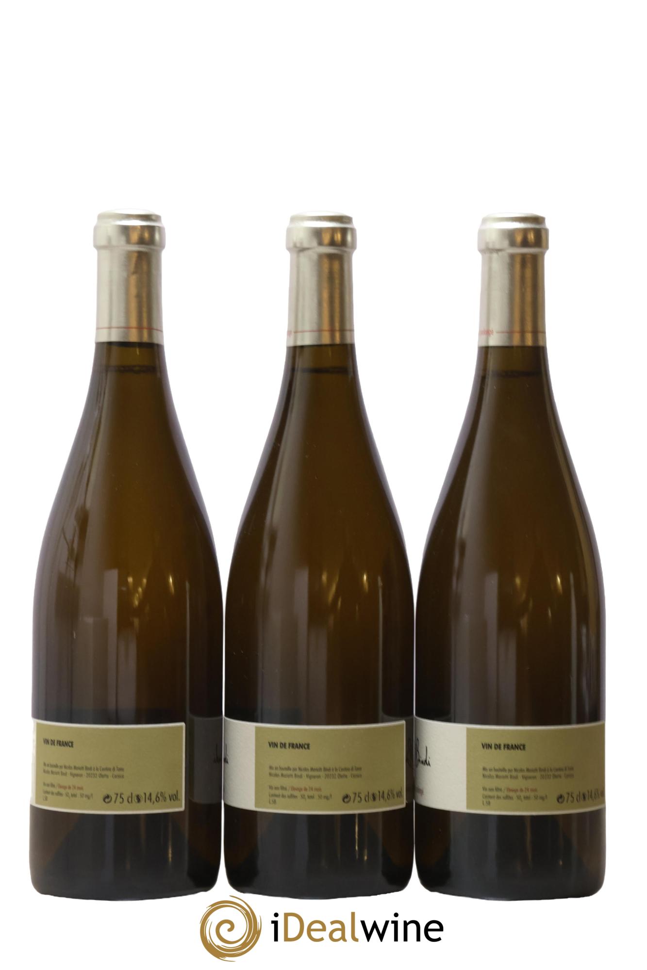 Vin de France Mursaglia Nicolas Mariotti Bindi Vieillissement Prolongé 2016 - Posten von 3 Flaschen - 1