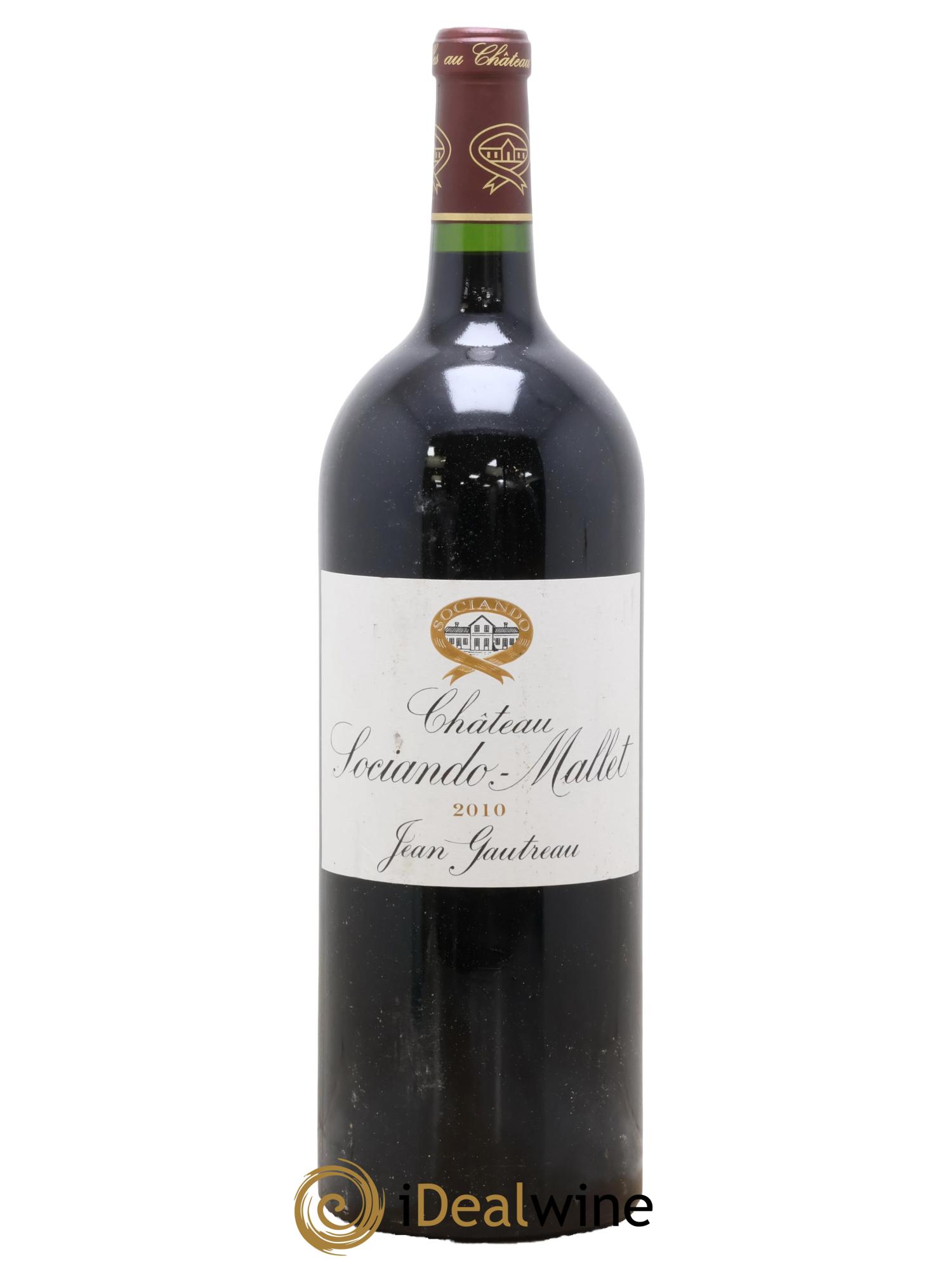 Château Sociando Mallet 2010 - Lot de 1 magnum - 0