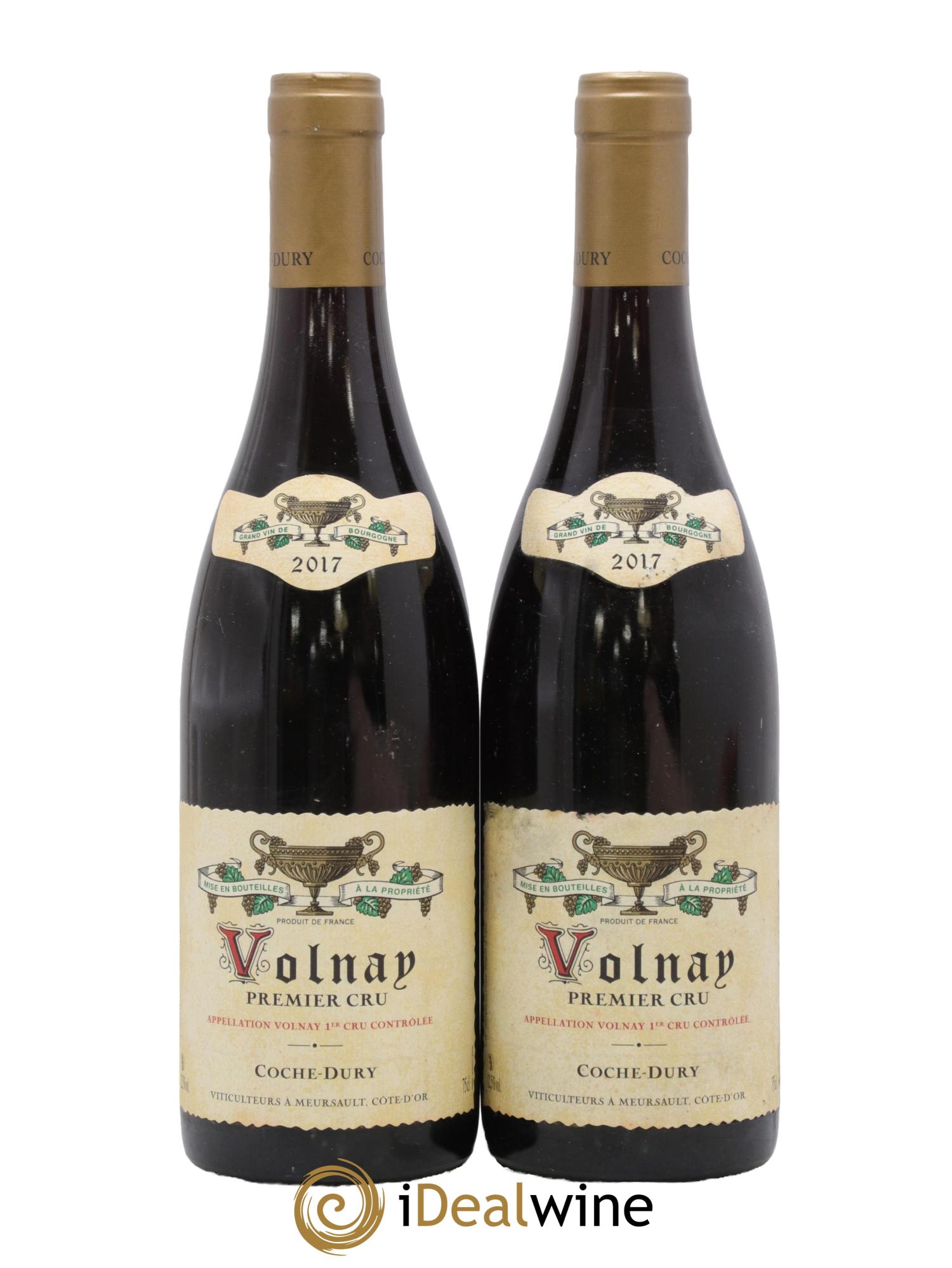 Volnay 1er Cru Coche Dury (Domaine) 2017 - Lot de 2 bouteilles - 0
