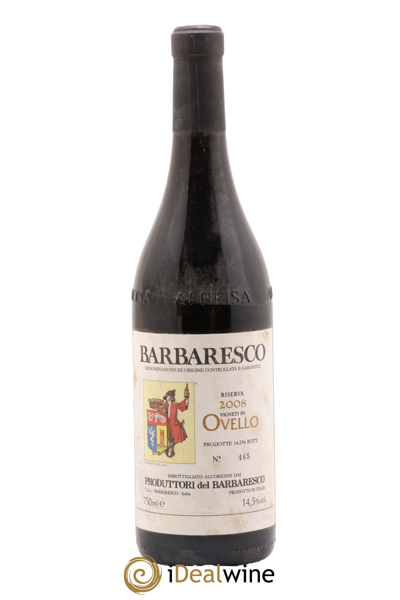 Barbaresco DOCG Ovello Produttori del Barbaresco 2008 - Lot de 1 bouteille - 0