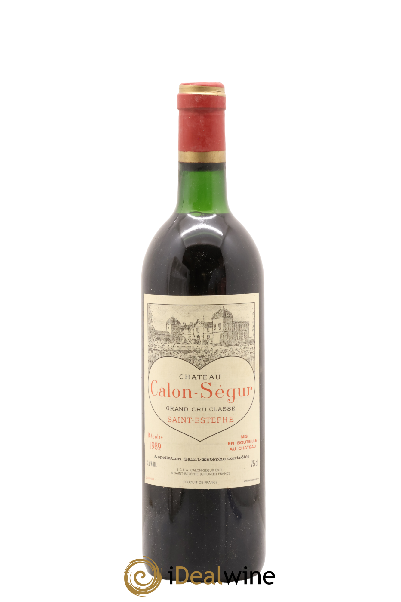 Château Calon Ségur 3ème Grand Cru Classé 1989 - Lotto di 1 bottiglia - 0