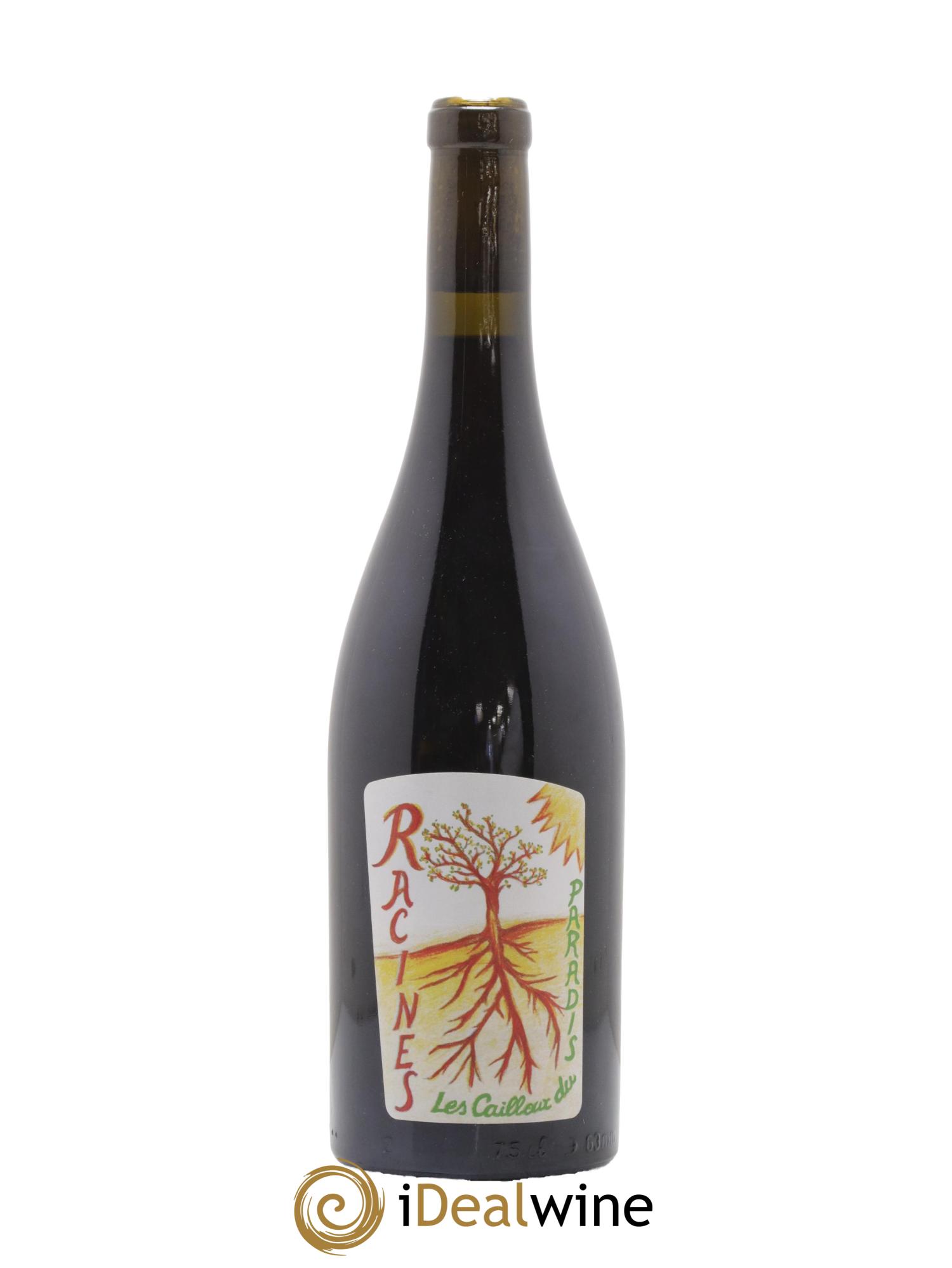 Vin de France Racines Les Cailloux du Paradis - Claude Courtois 2018 - Lot de 1 bouteille - 0