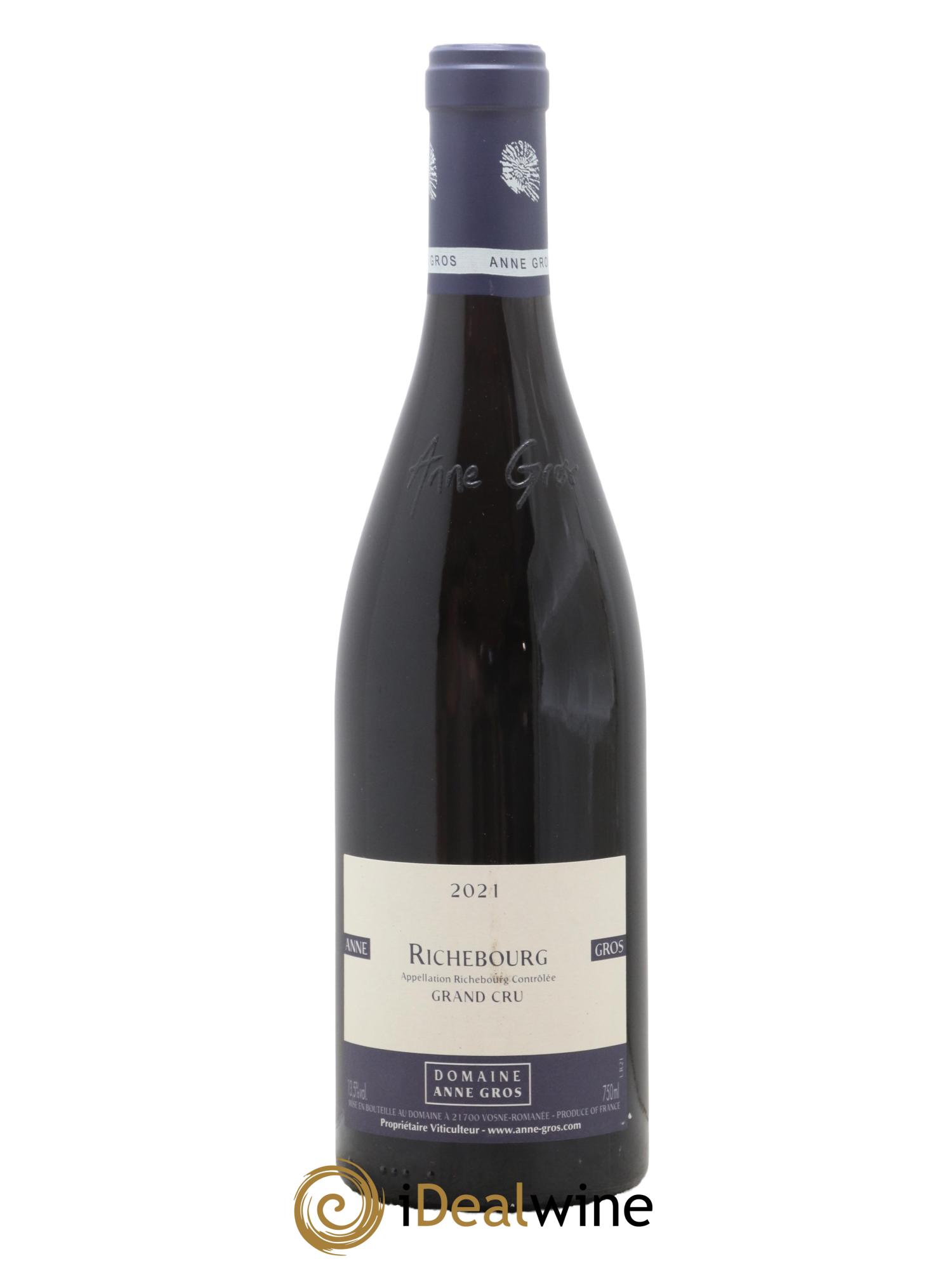Richebourg Grand Cru Anne Gros 2021 - Lot de 1 bouteille - 0
