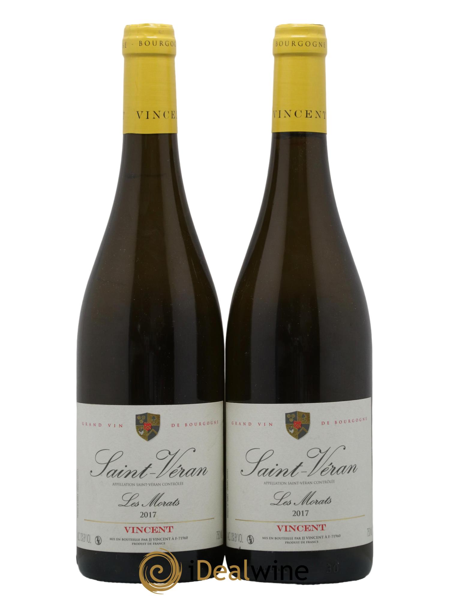 Saint-Véran Les Morats Domaine Vincent 2017 - Lot de 2 bouteilles - 0