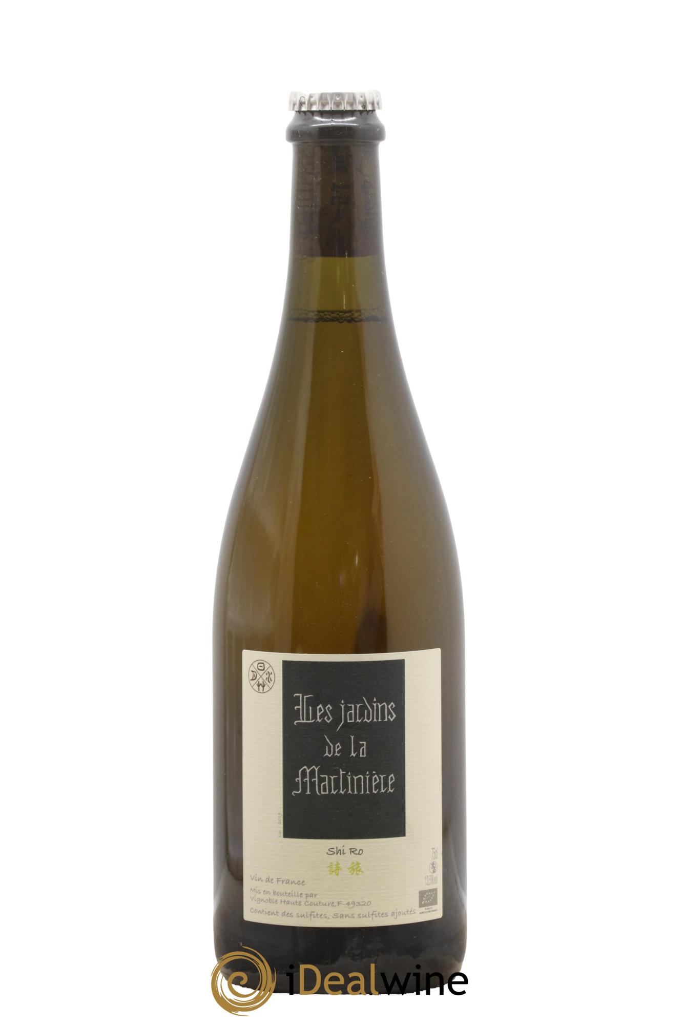 Vin de France Shi Ro Les Jardins de la Martinière 2019 - Lotto di 1 bottiglia - 0