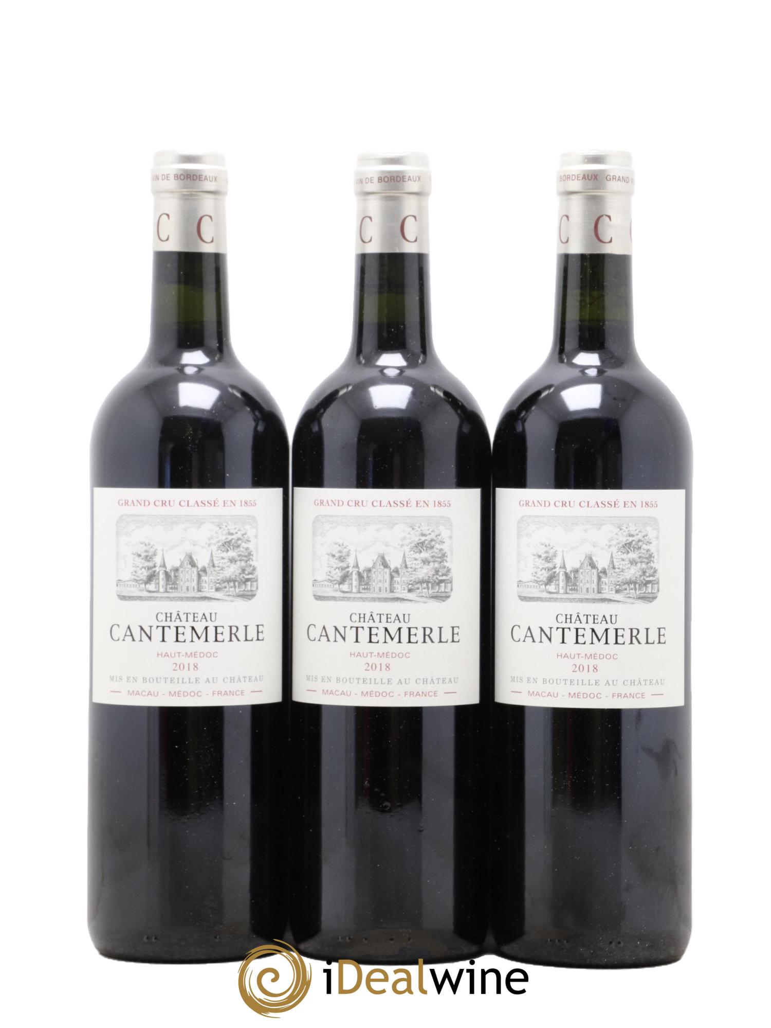 Château Cantemerle 5ème Grand Cru Classé 2018 - Lotto di 12 bottiglie - 1