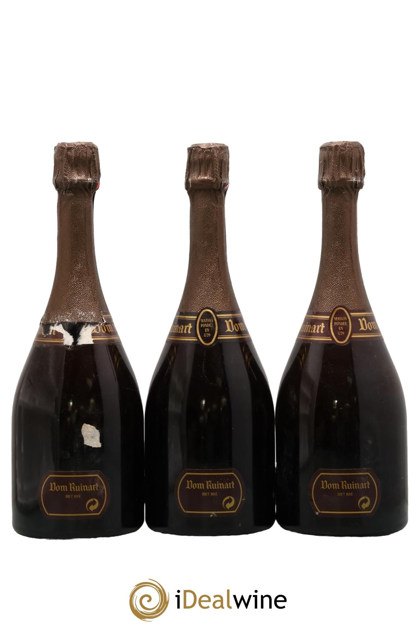 Dom Ruinart Brut Ruinart 1986 - Lotto di 3 bottiglie - 1