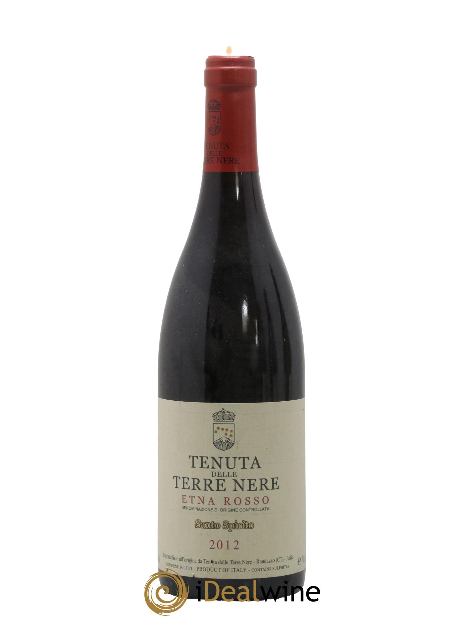 Italie Etna Rosso DOC Santo Spirito Tenuta delle Terre Nere 2012 - Lot de 1 bouteille - 0