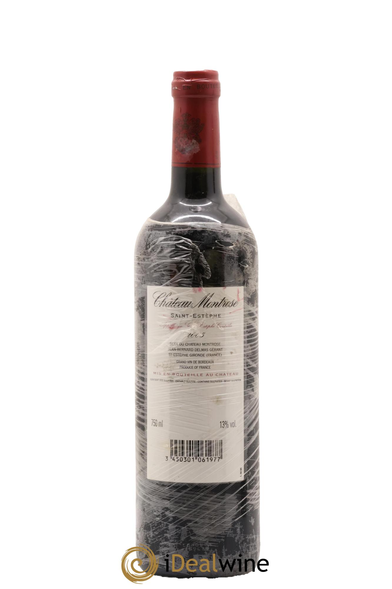 Château Montrose 2ème Grand Cru Classé 2005 - Lotto di 1 bottiglia - 1