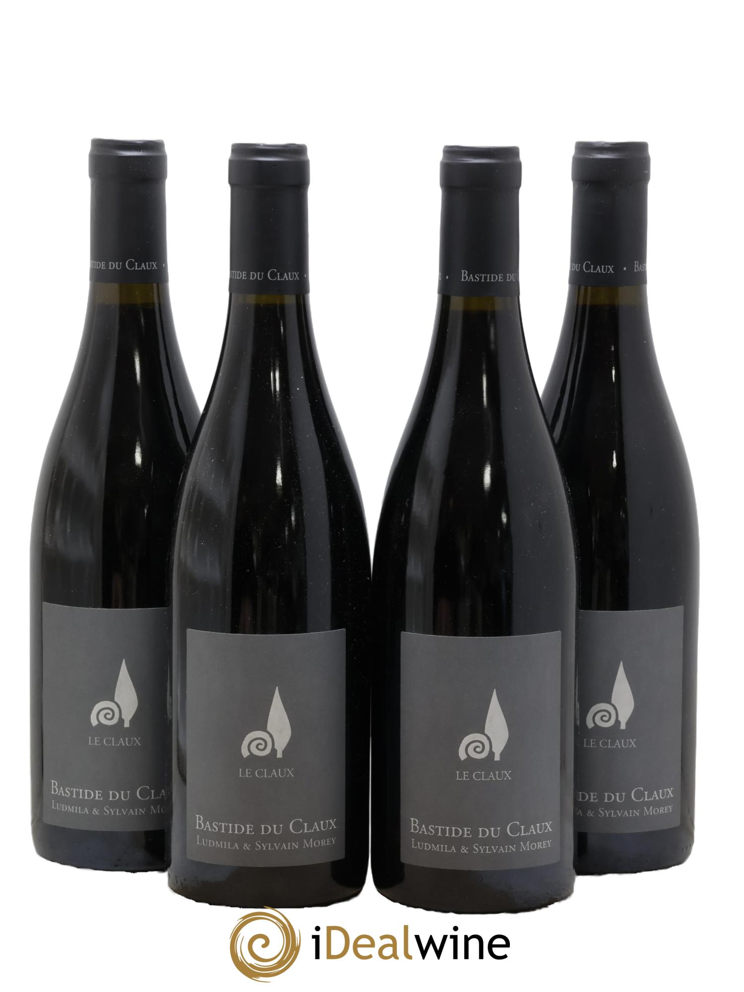 Luberon Lubéron Le Claux Bastide du Claux Sylvain Morey 2012 - Lot de 4 bouteilles - 0