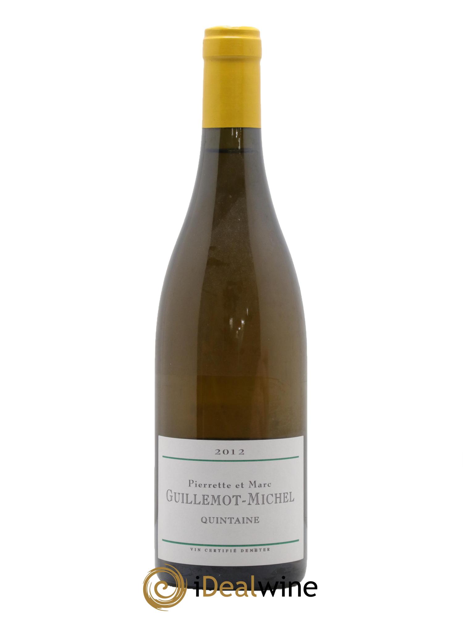 Viré-Clessé Quintaine Domaine Guillemot-Michel 2012 - Lot de 1 bouteille - 0