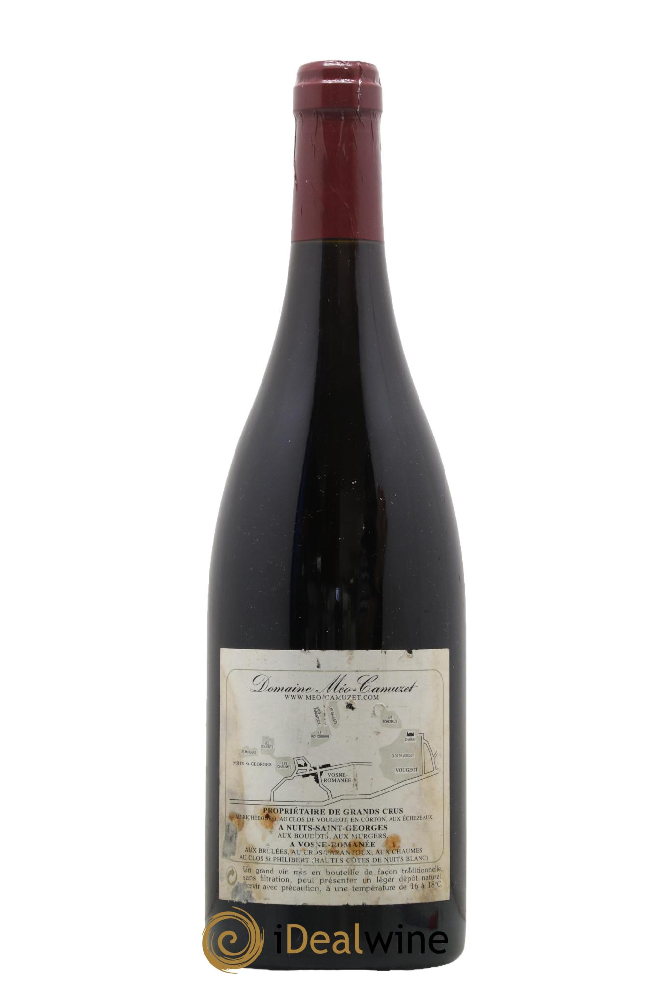 Clos de Vougeot Grand Cru Méo-Camuzet (Domaine) 2002 - Lot of 1 bottle - 1