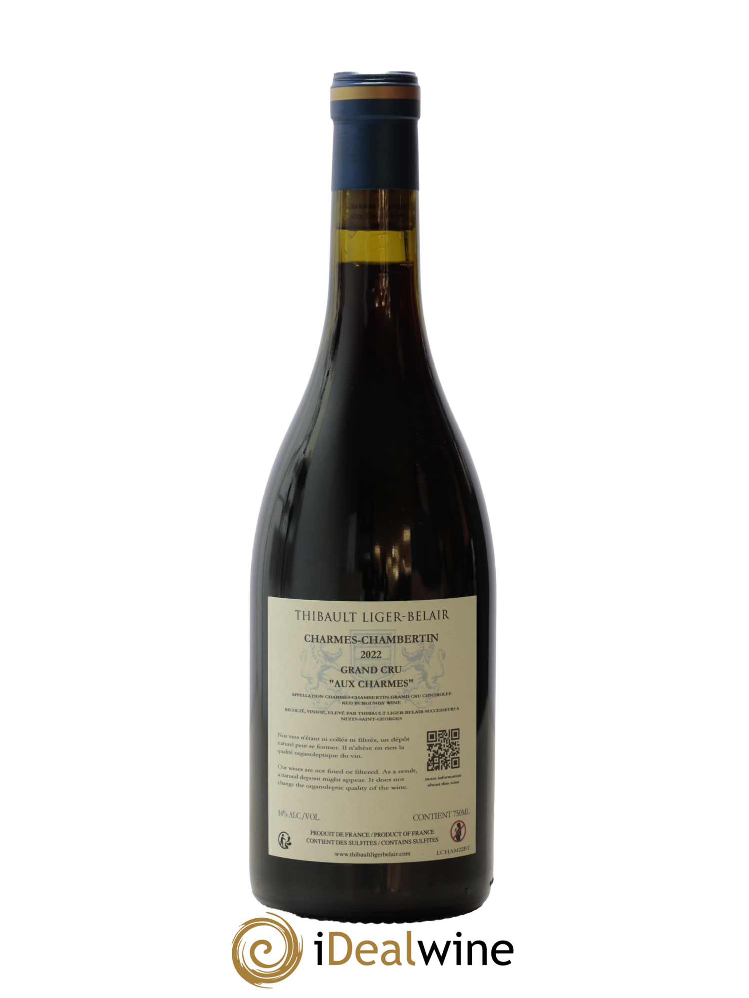 Charmes-Chambertin Grand Cru Thibault Liger-Belair Aux Charmes 2022 - Posten von 1 Flasche - 1