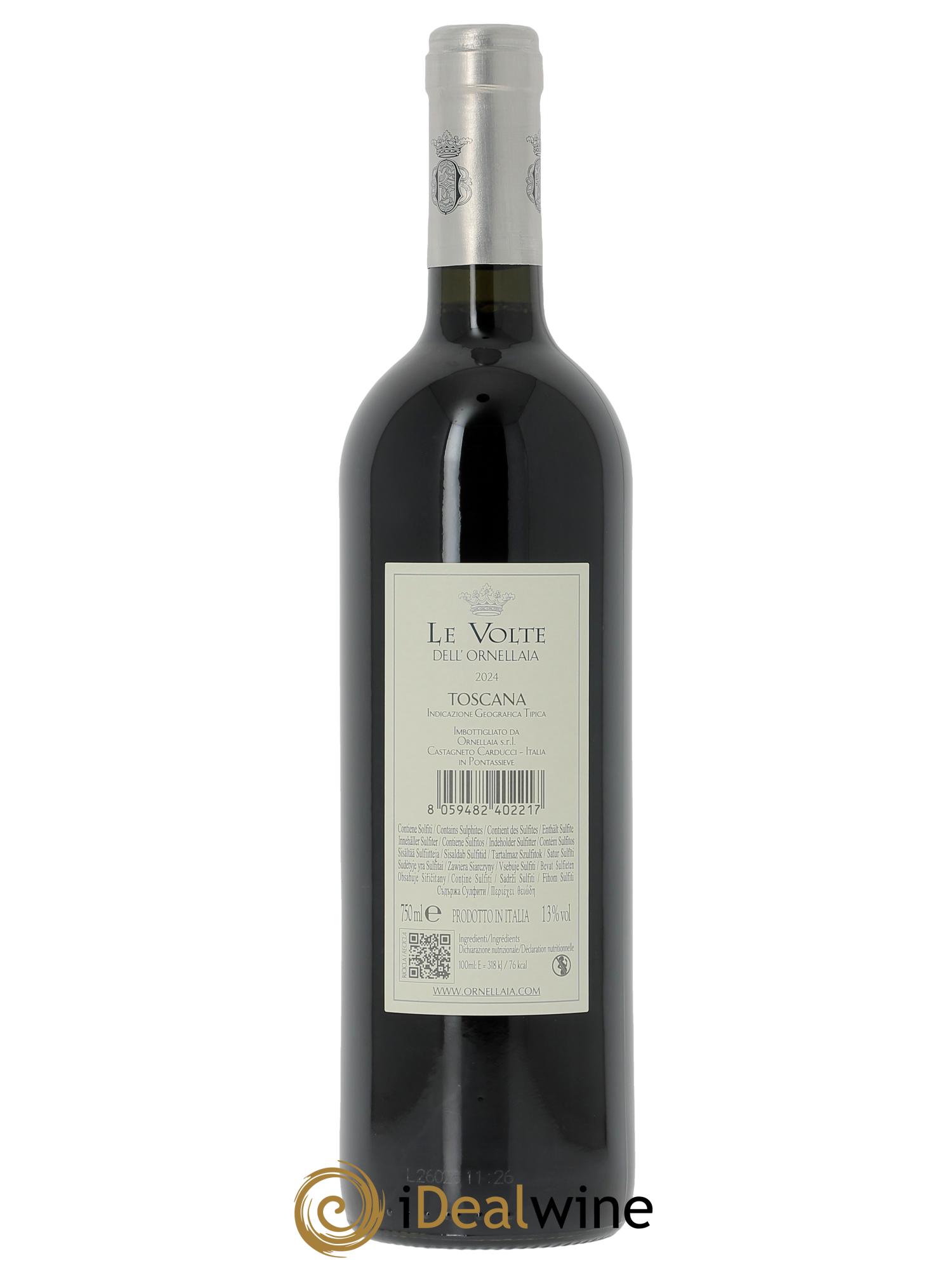 Toscana IGT Tenuta Dell'Ornellaia Le Volte dell'Ornellia Frescobaldi  2024 - Lot of 1 bottle - 1